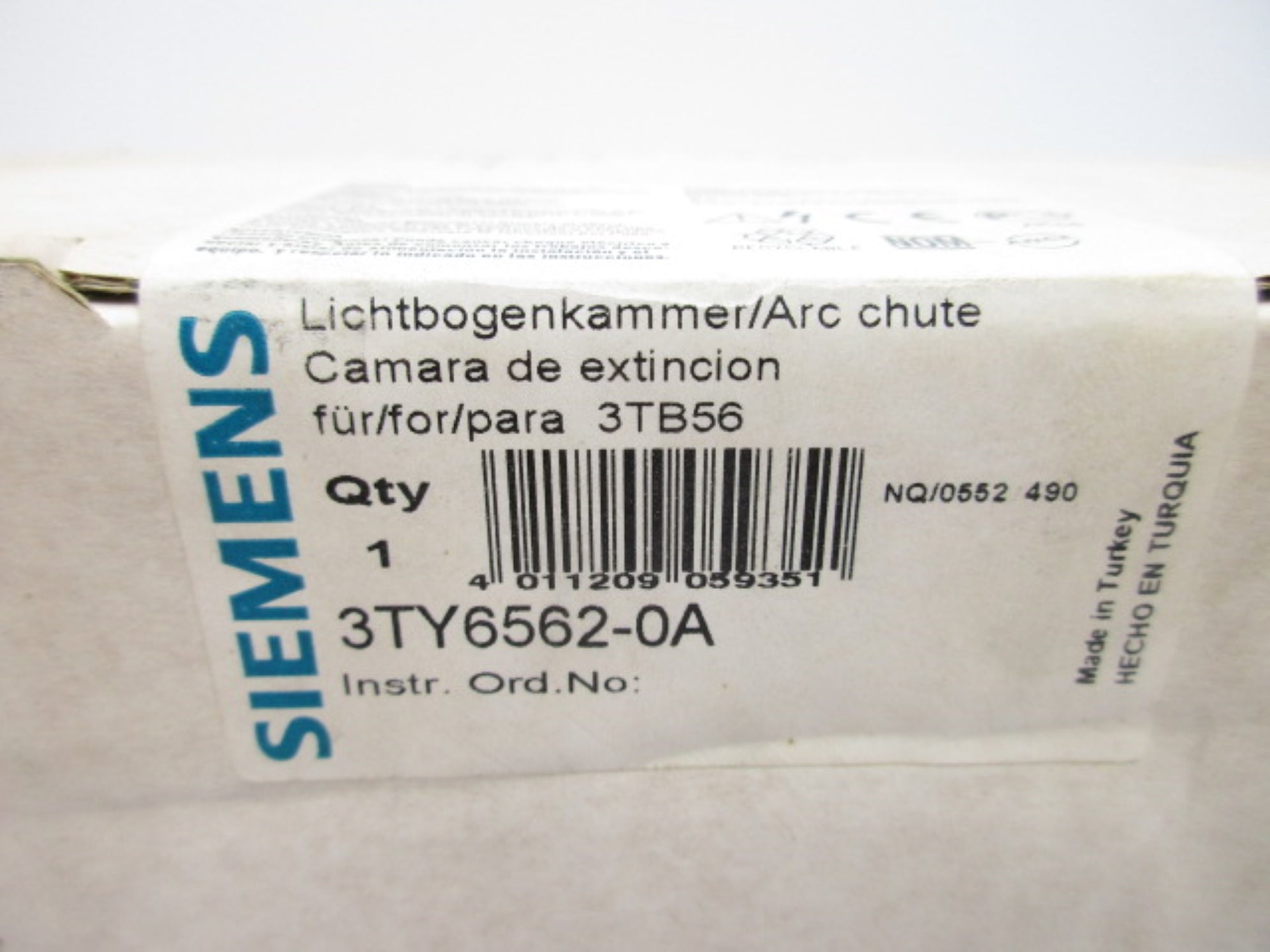 SIEMENS 3TY6562-0A NSFS