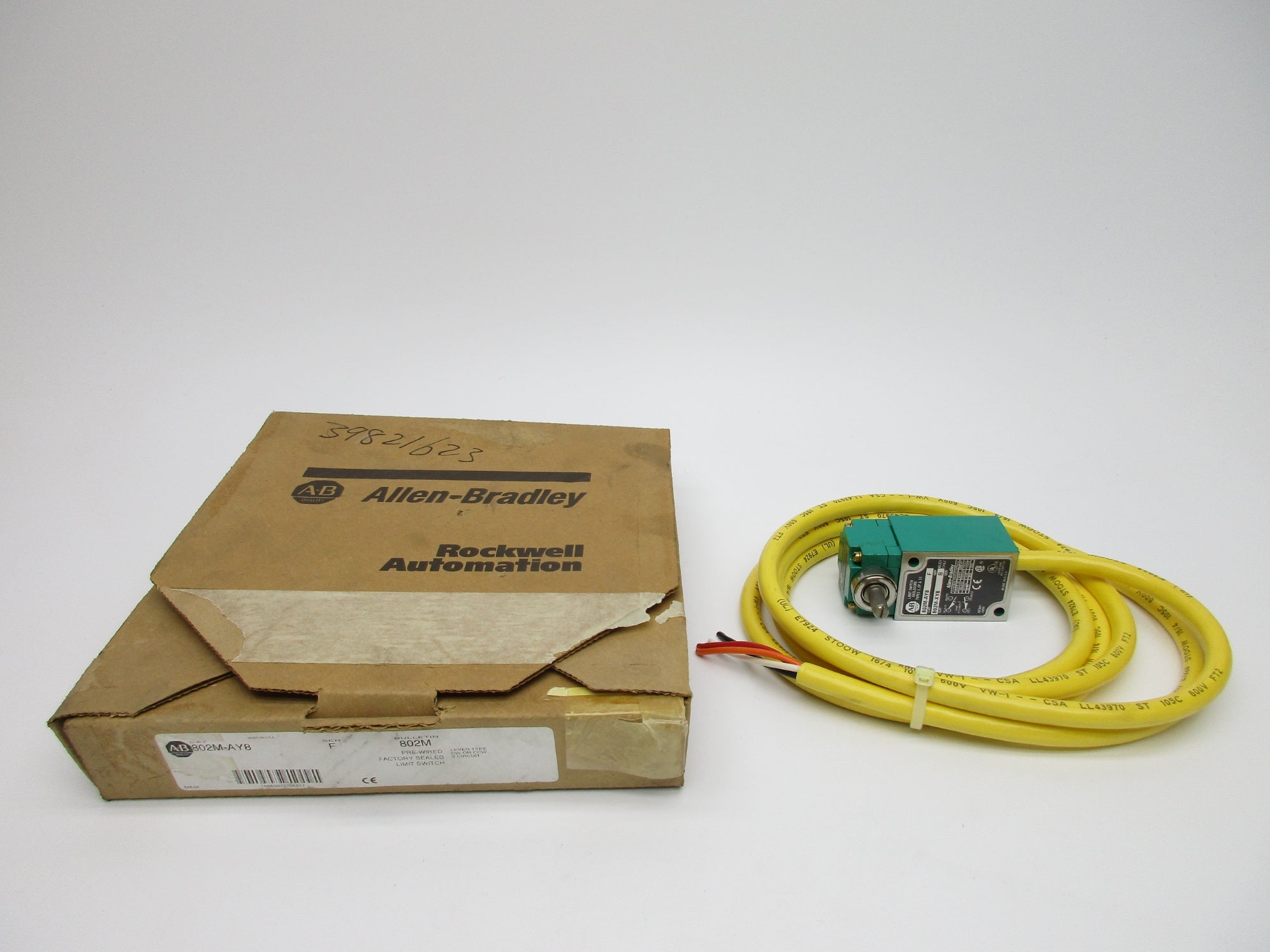 INDUSTRIAL SPARE PART 802M-AY8 SER. F 120-600VAC 60A  (BR/WH) NSMP