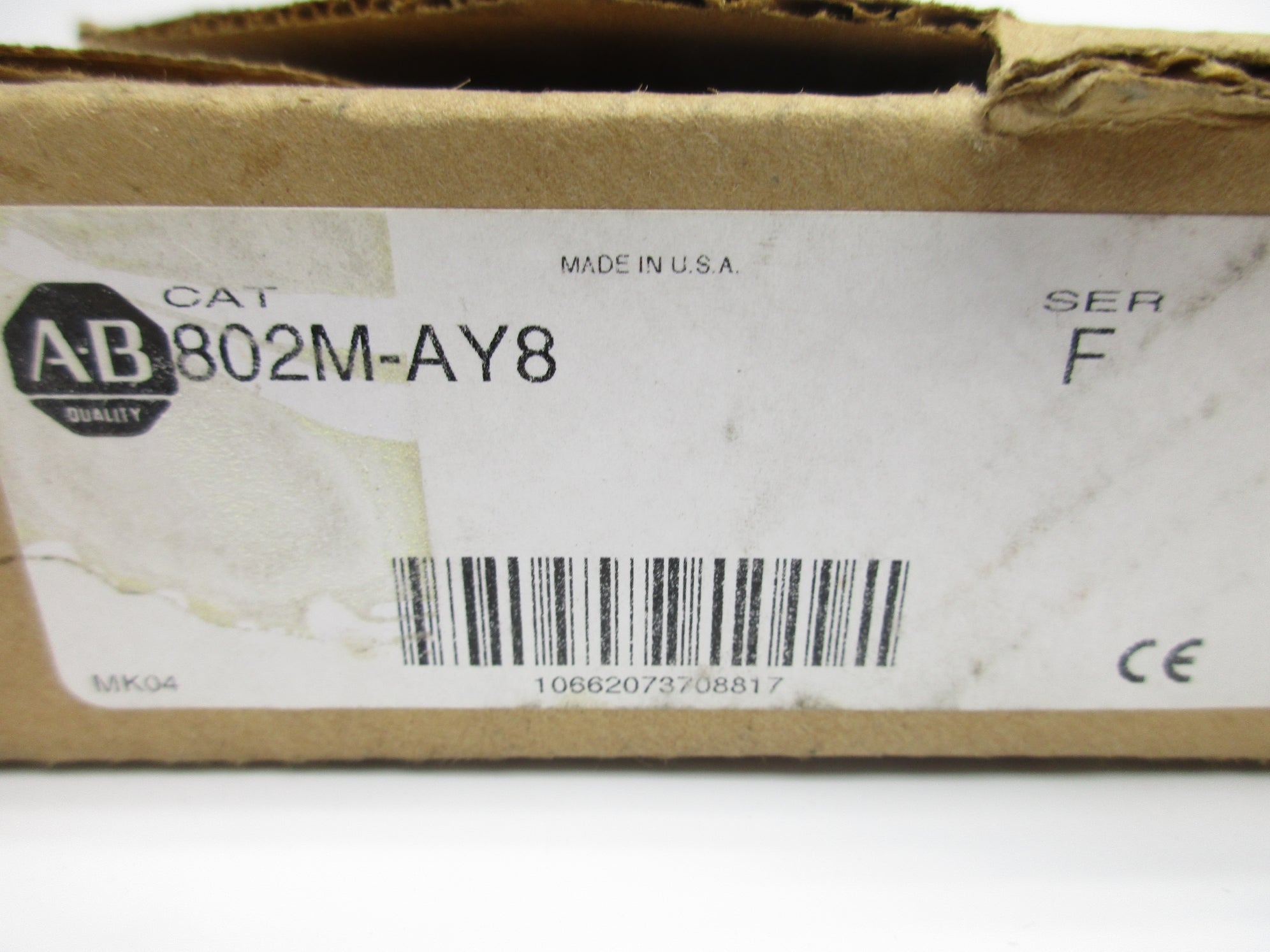 INDUSTRIAL SPARE PART 802M-AY8 SER. F 120-600VAC 60A  (BR/WH) NSMP