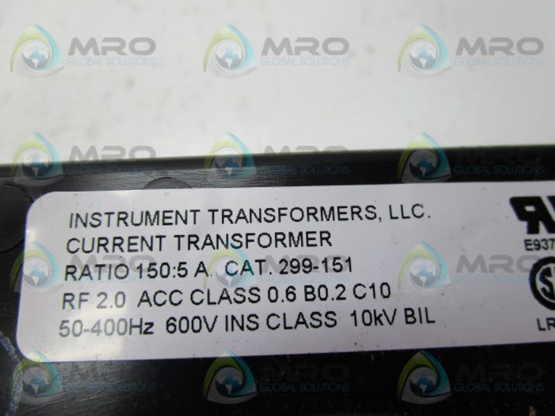 INSTRUMENT TRANSFORMERS 299-151  NSNP