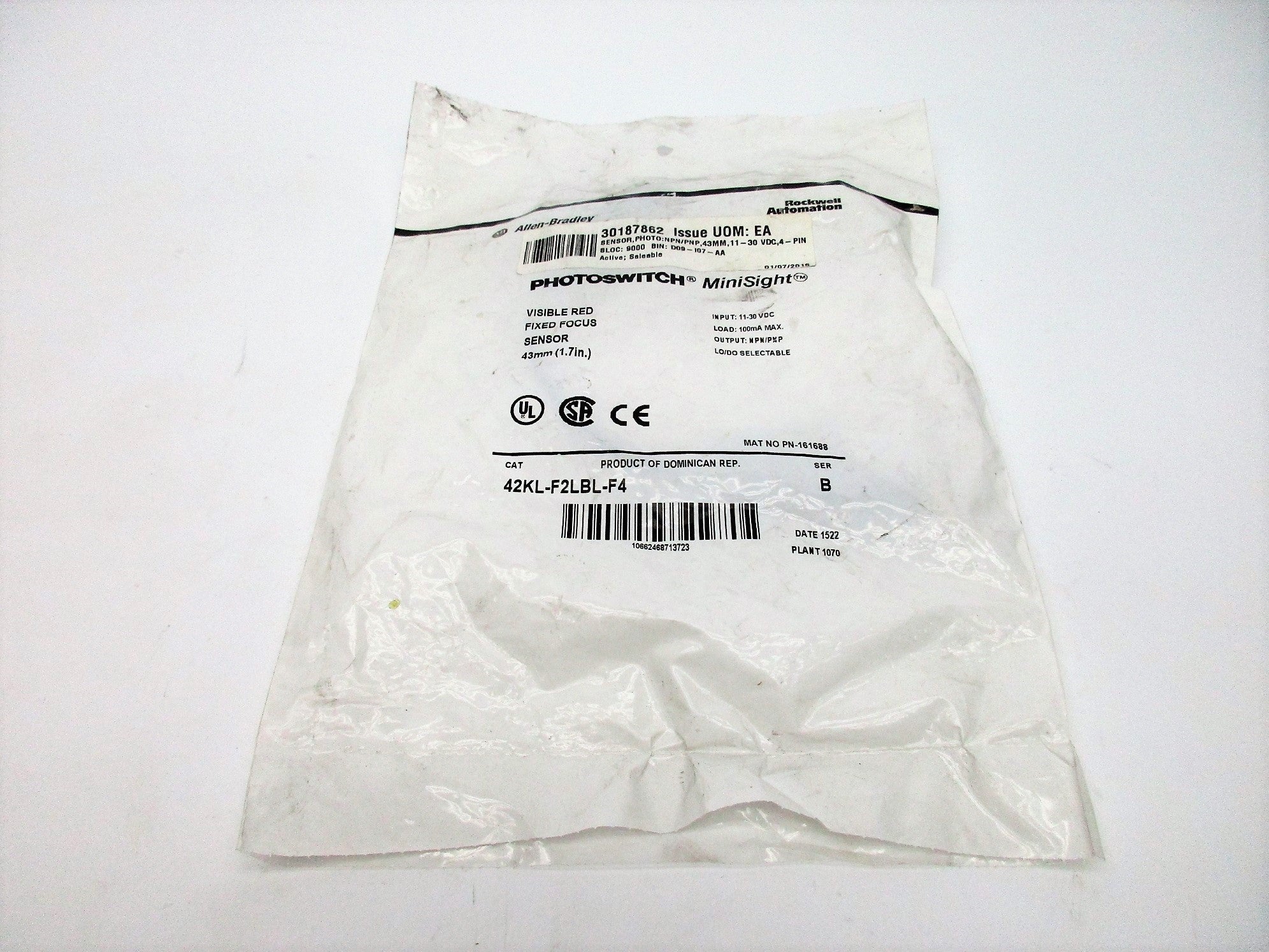 ALLEN BRADLEY 42KL-F2LBL-F4 SER. B NSMP