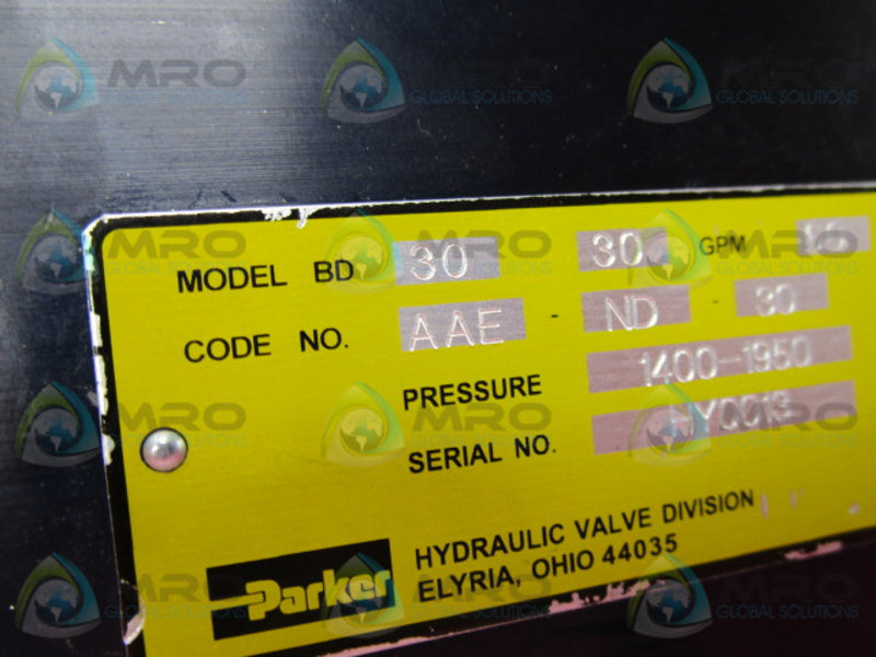 PARKER 801234-AAE-NR  NSNP