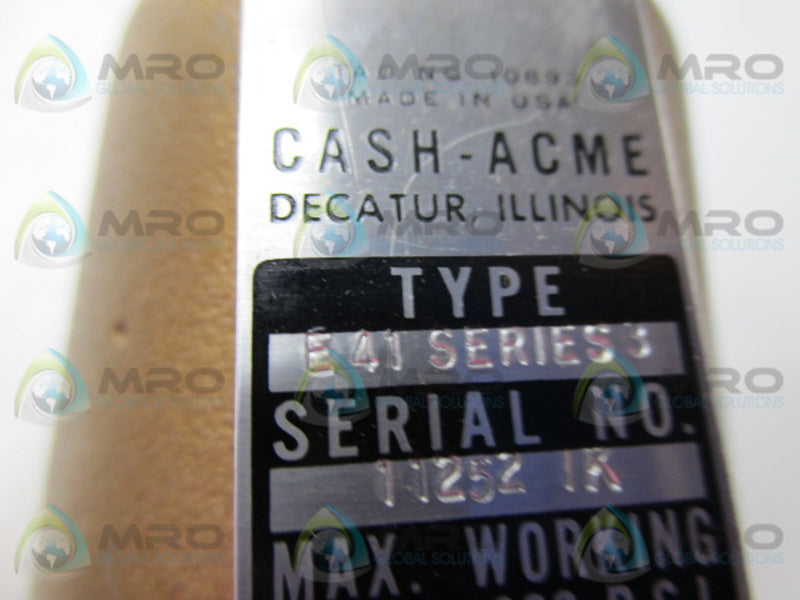 CASH AMCE E41 SER. 3  NSNP