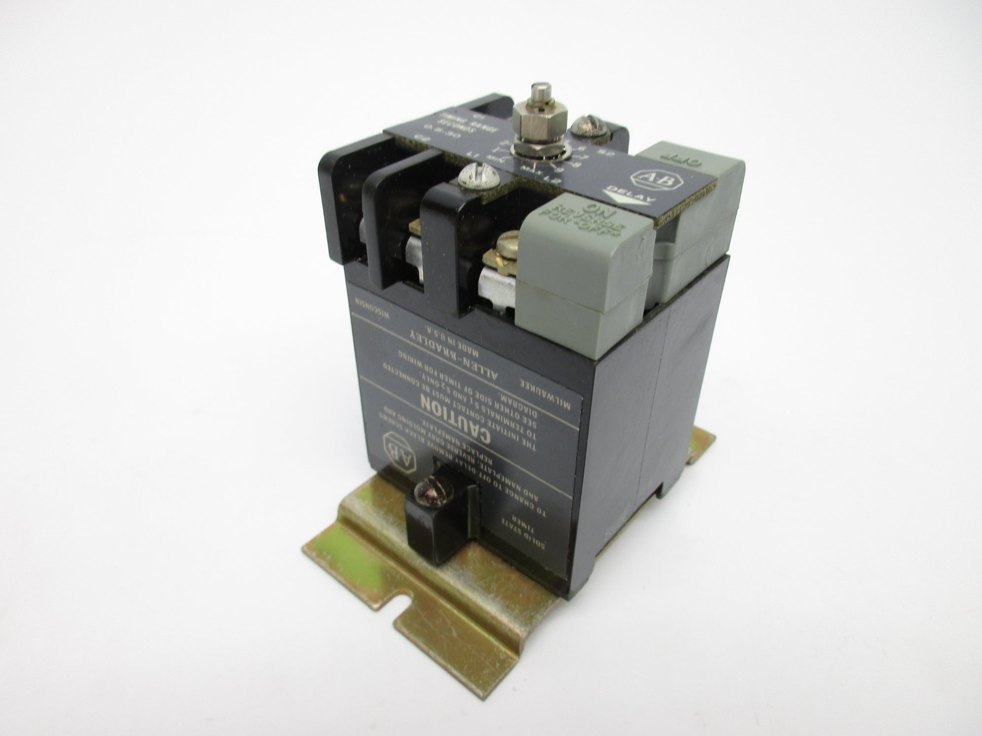 ALLEN BRADLEY 852S-NSB SER. F 300VAC 0.5-30S (BR/YL) NSMP