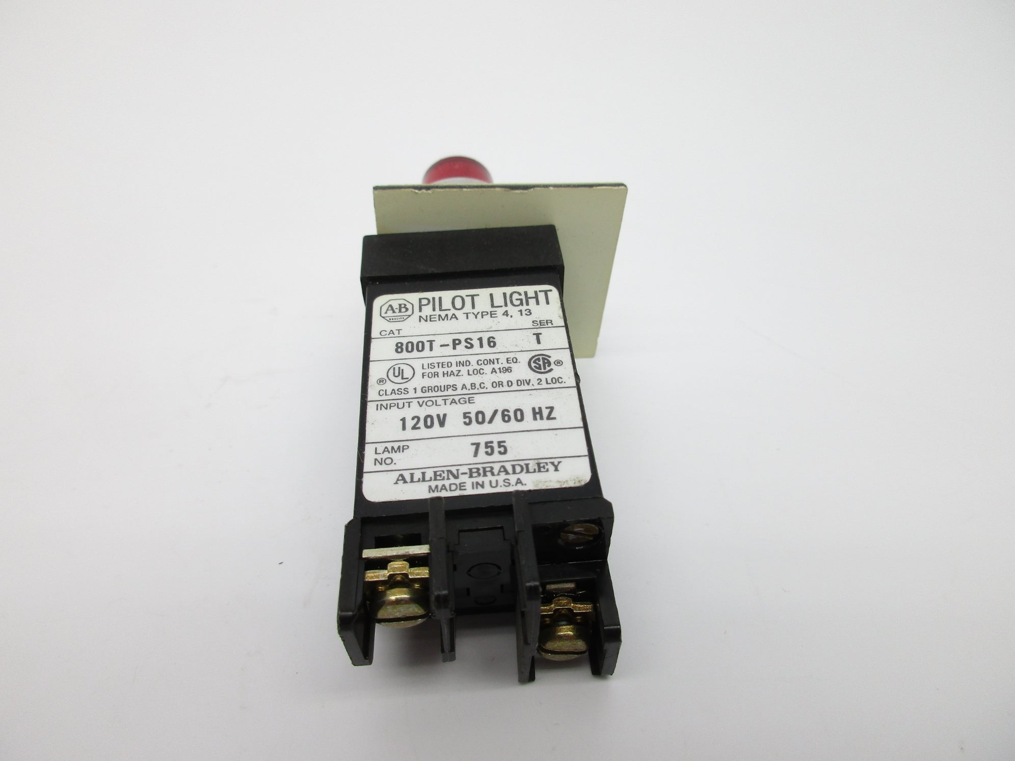 ALLEN BRADLEY 800T-PS16 SER. T NSNP