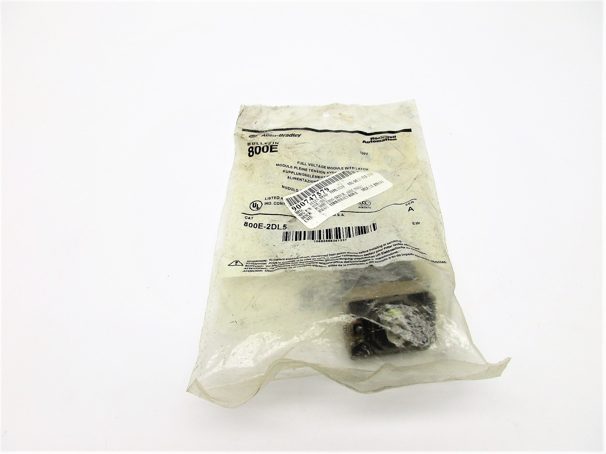 INDUSTRIAL SPARE PART 800E-2DL5 SER. A 120V NSMP