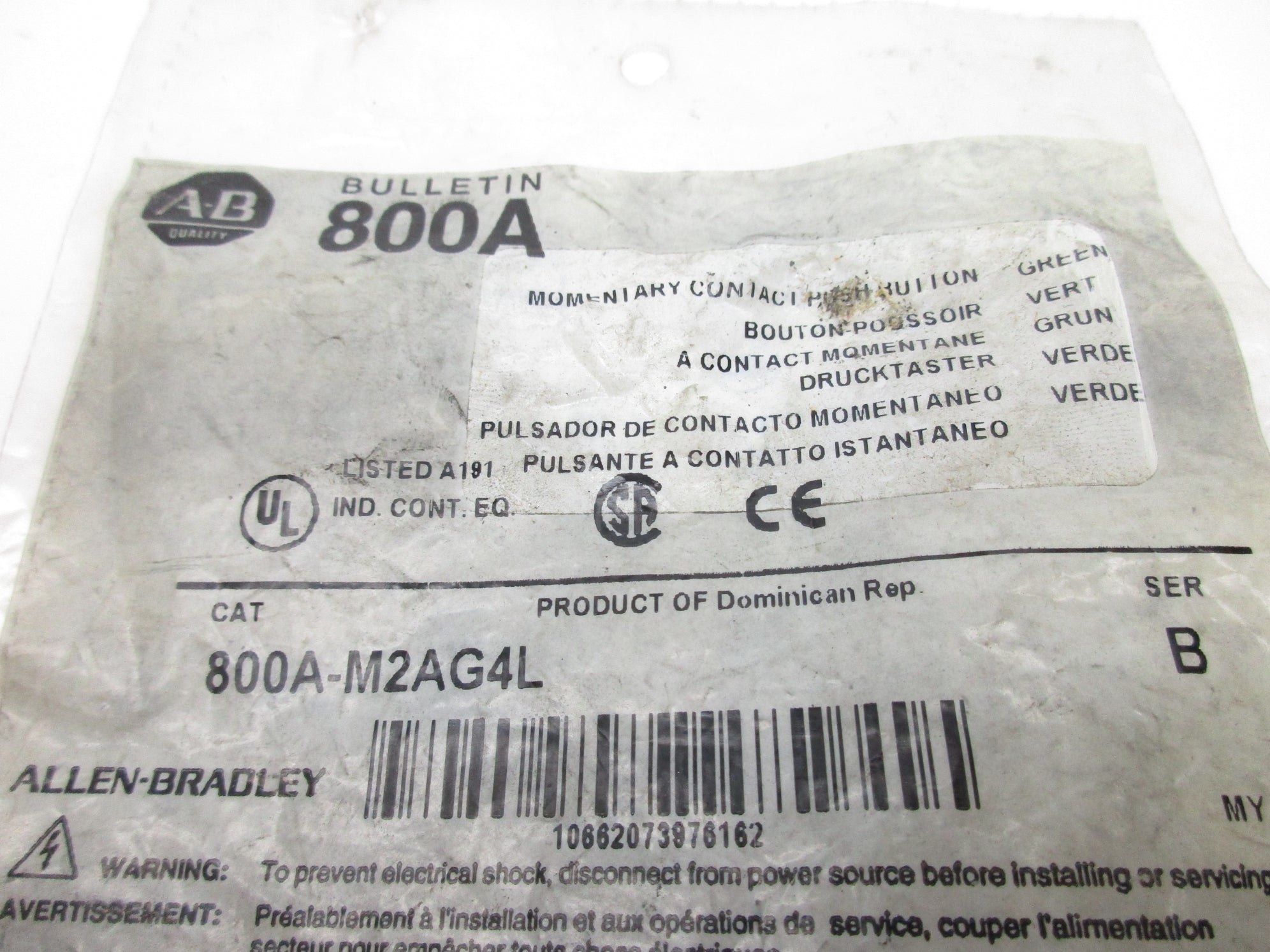 INDUSTRIAL SPARE PART 800A-M2AG4L SER. B NSMP