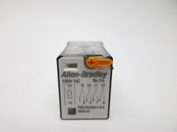 ALLEN BRADLEY 700-HC24A1-3-4 SER. D 7A 120VAC (WH) NSMP