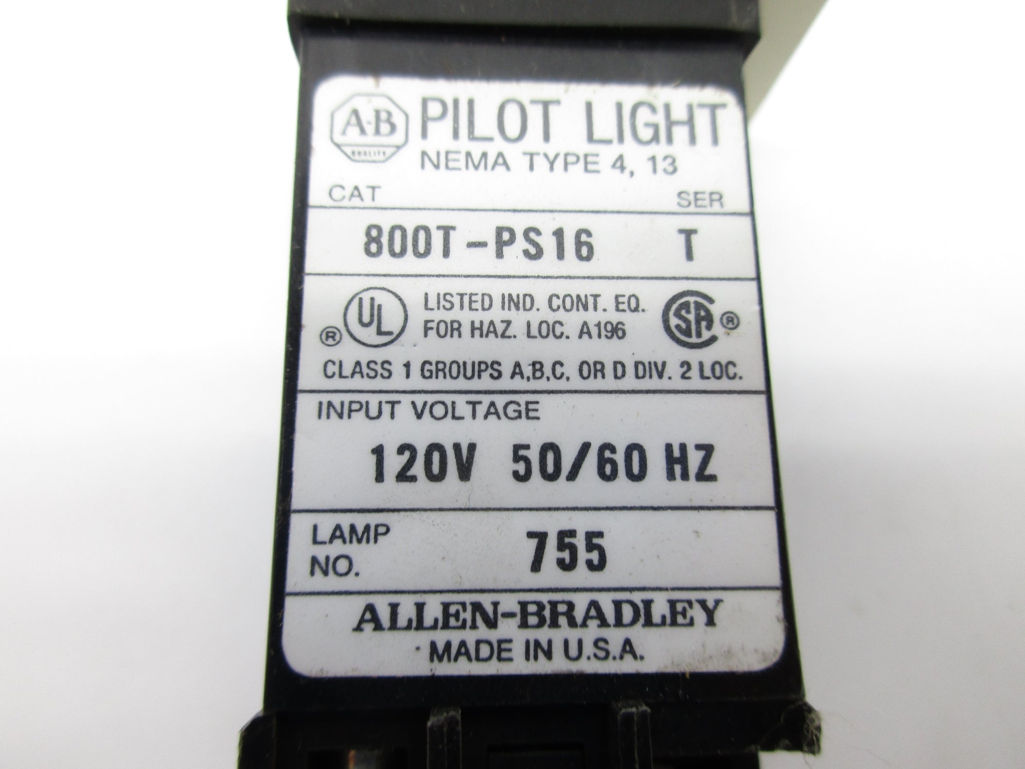 INDUSTRIAL SPARE PART 800T-PS16 SER. T NSNP
