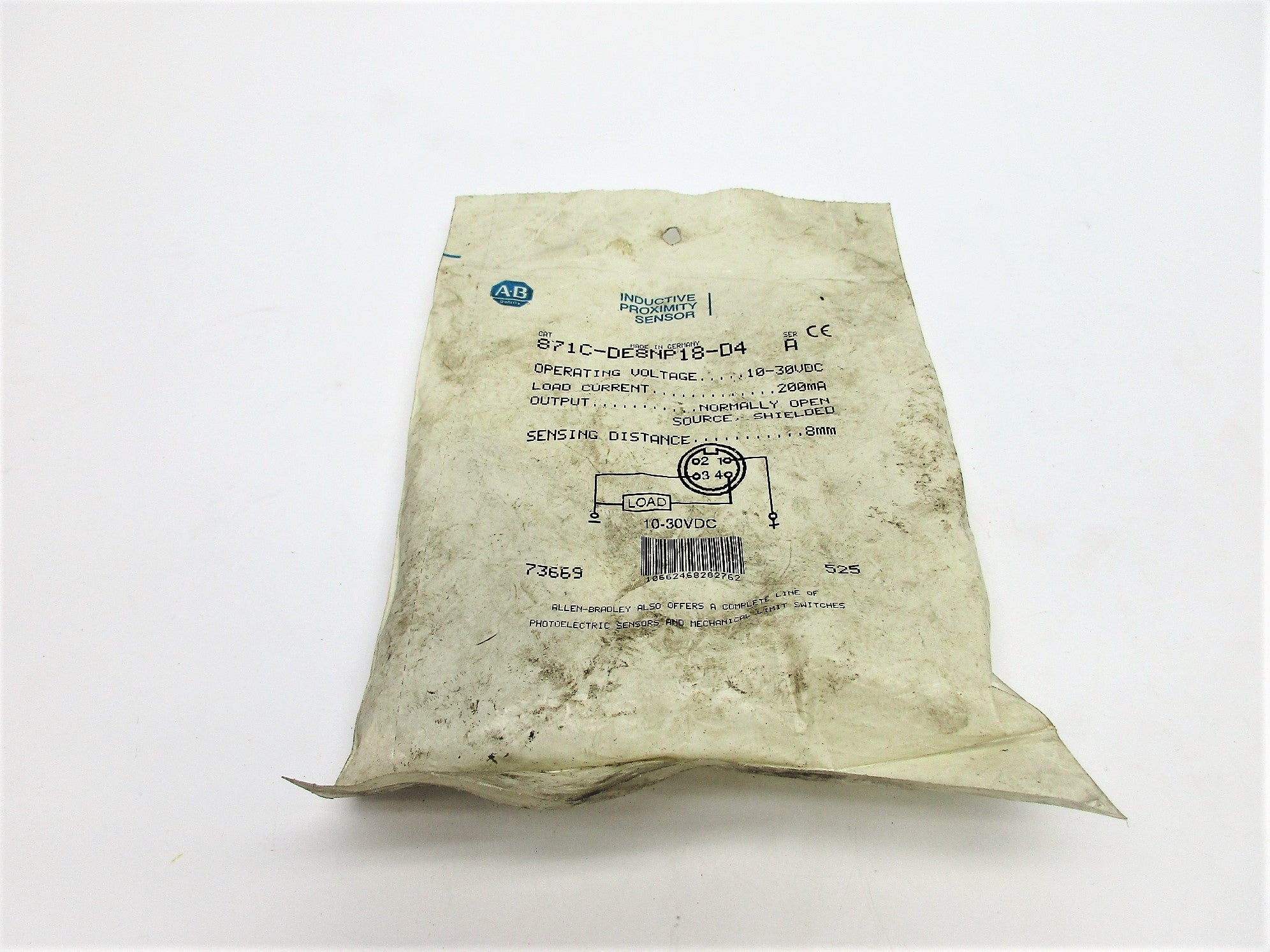 INDUSTRIAL SPARE PART 871C-DE8NP18-D4 SER. A NSMP