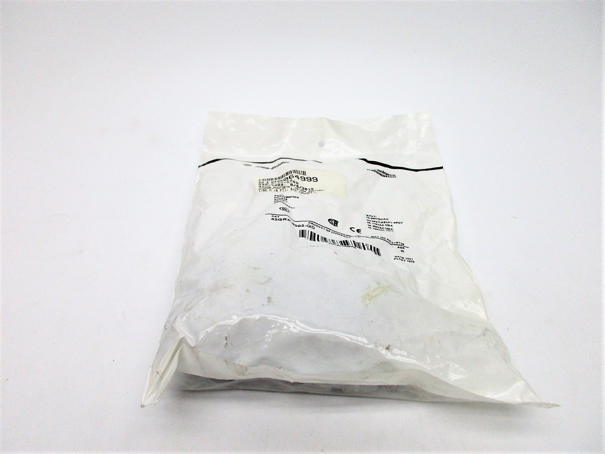 ALLEN BRADLEY 42GRP-9002-QD SER. B 70-264VDC/AC 1A NSMP