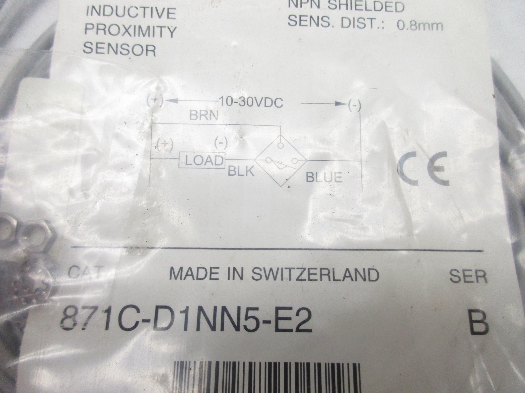 INDUSTRIAL SPARE PART 871C-D1NN5-E2 SER. B 10-30VDC NSMP