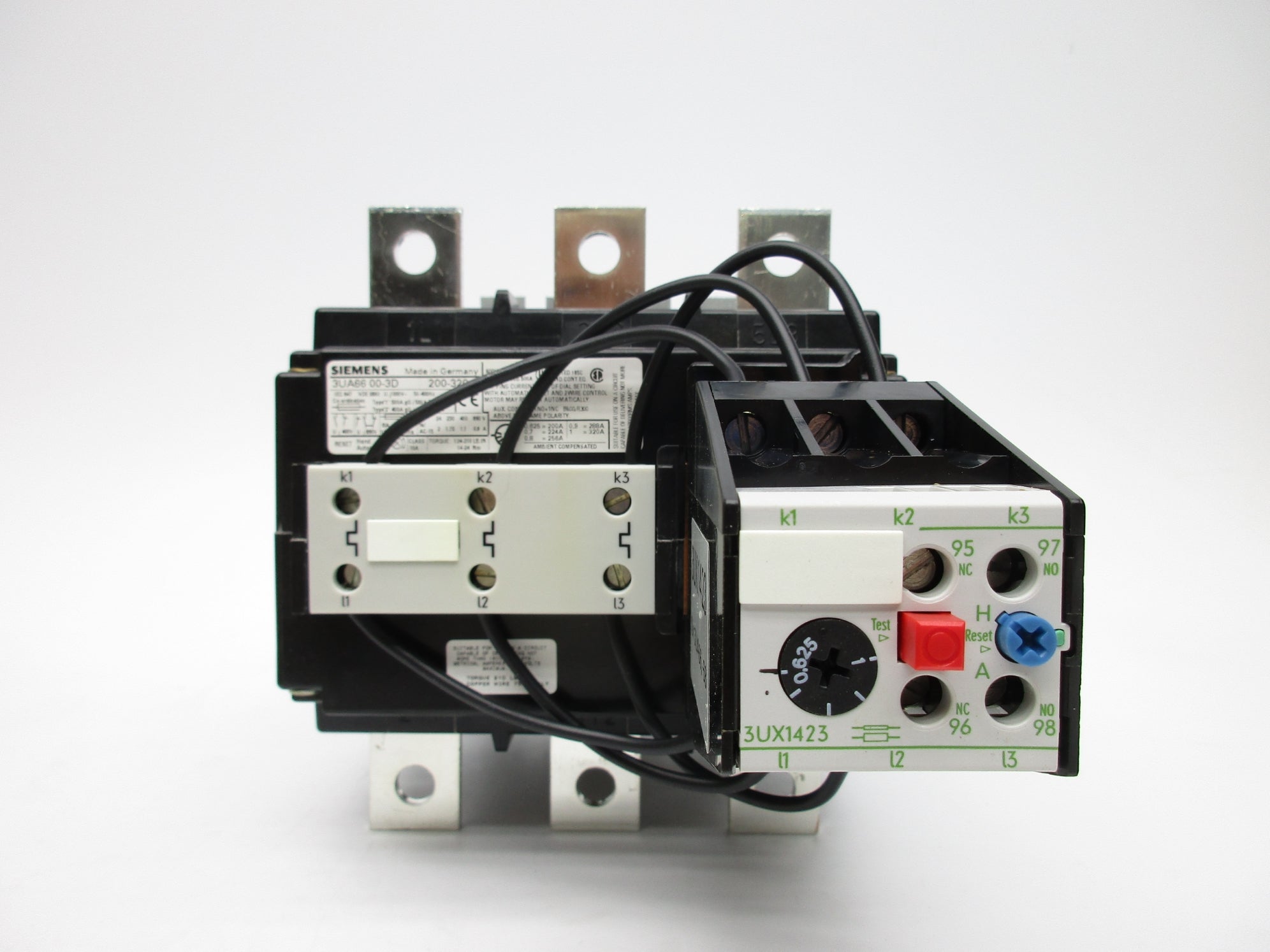 SIEMENS 3UA6600-3D 200-320A 600VAC NSMP