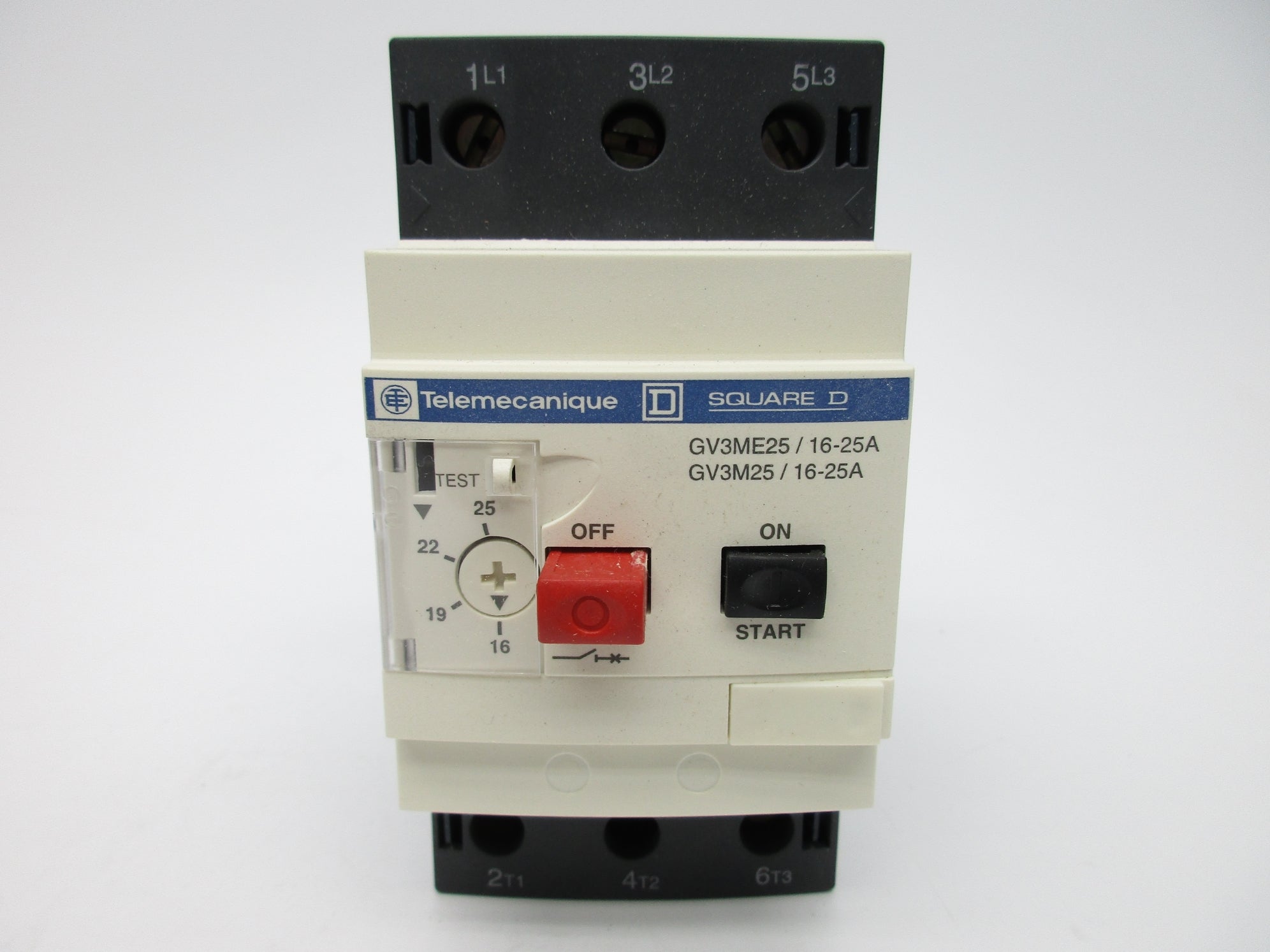TELEMECANIQUE GV3ME25 16-25A 600VAC NSMP