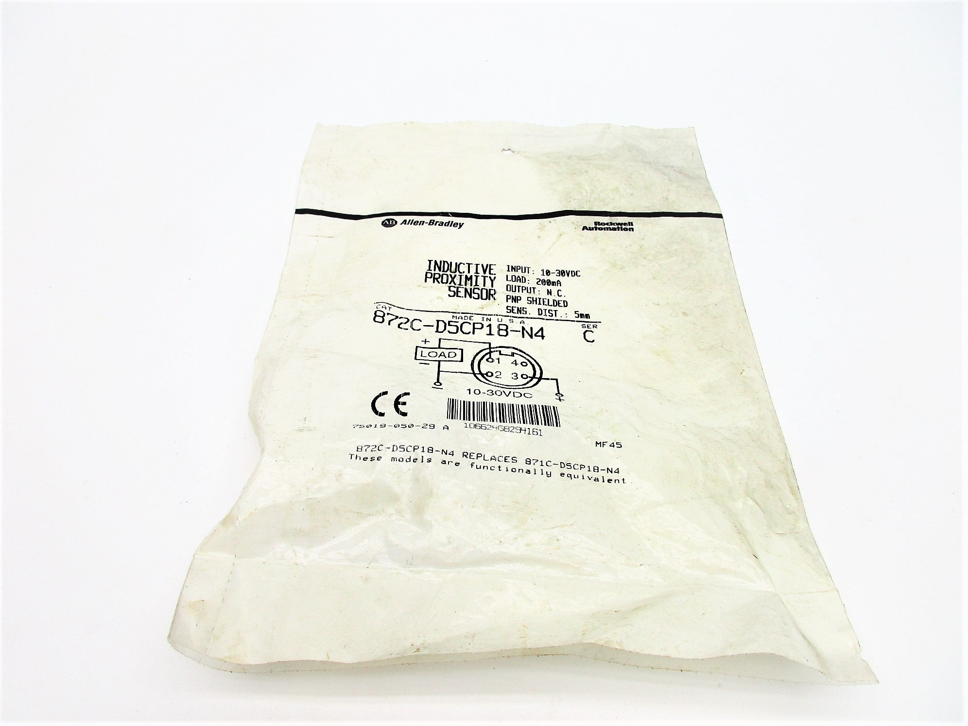 INDUSTRIAL SPARE PART 872C-D5CP18-N4 SER. C NSMP