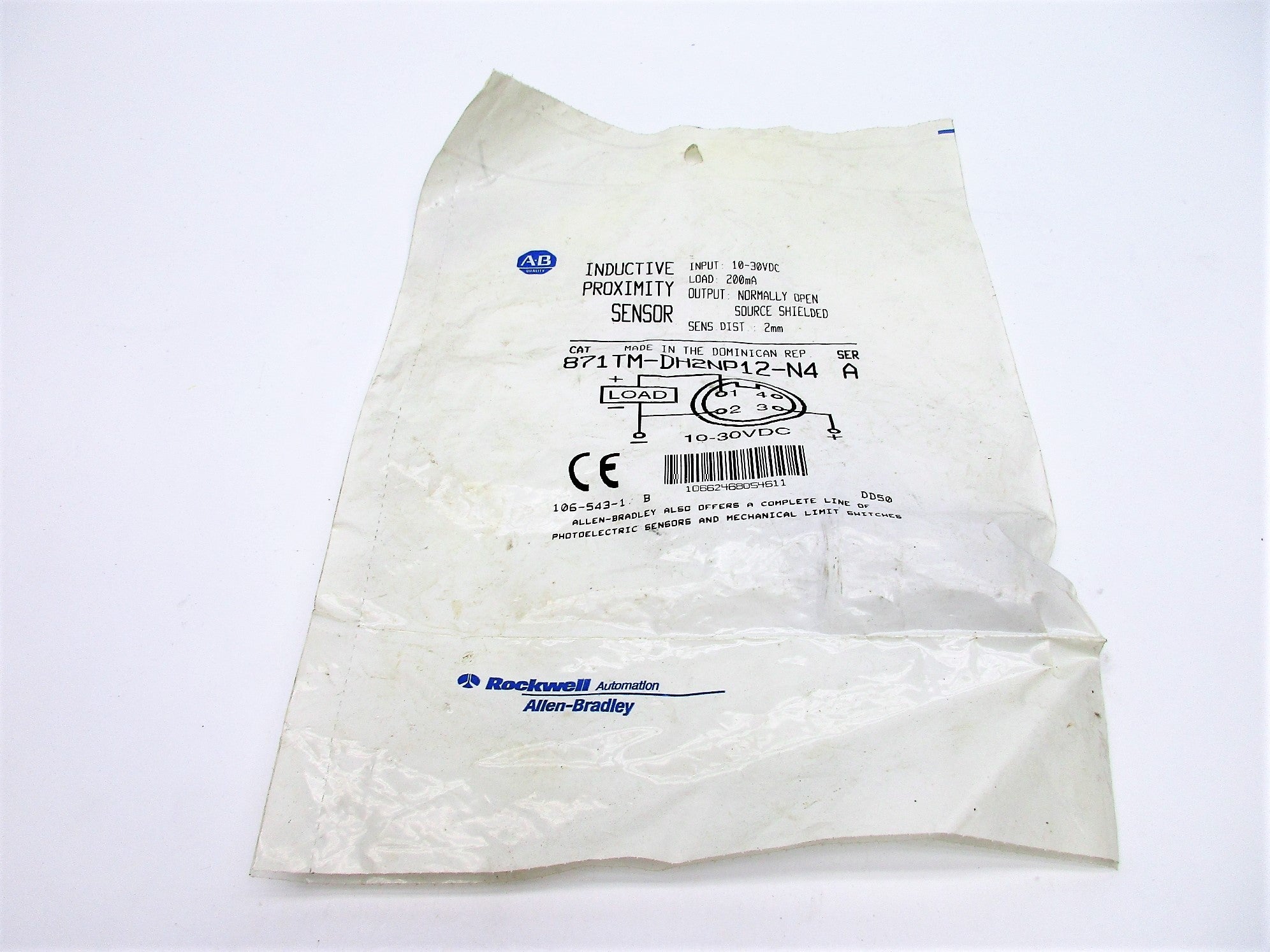 INDUSTRIAL SPARE PART 871TM-DH2NP12-N4 SER. A NSMP