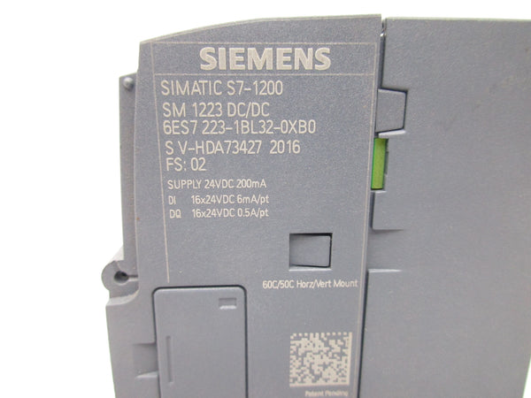 SIEMENS 6ES7223-1BL32-0XB0 24VDC 0.5A UNMP