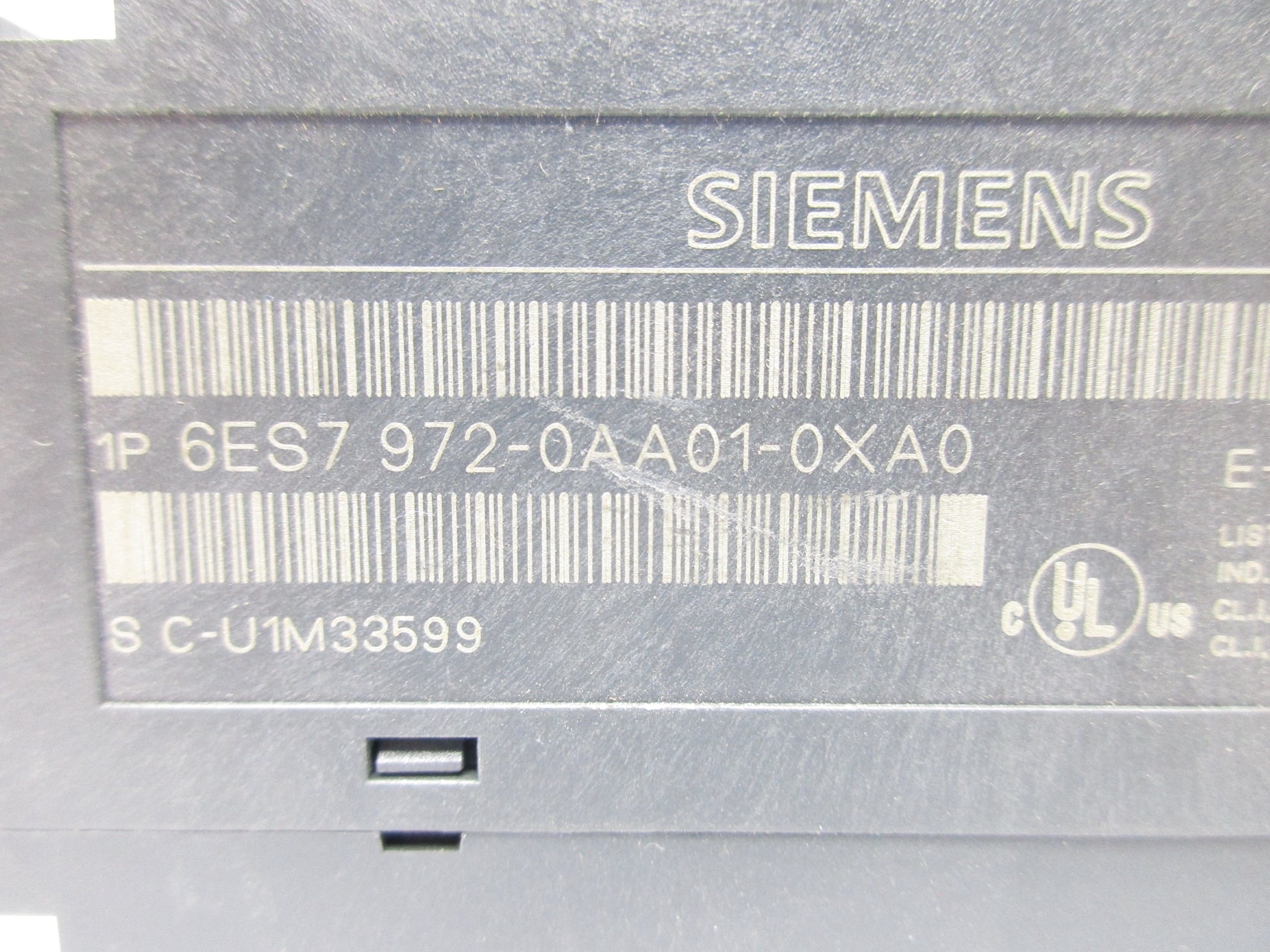 SIEMENS 6ES7972-0AA01-0XA0 24VDC UNMP