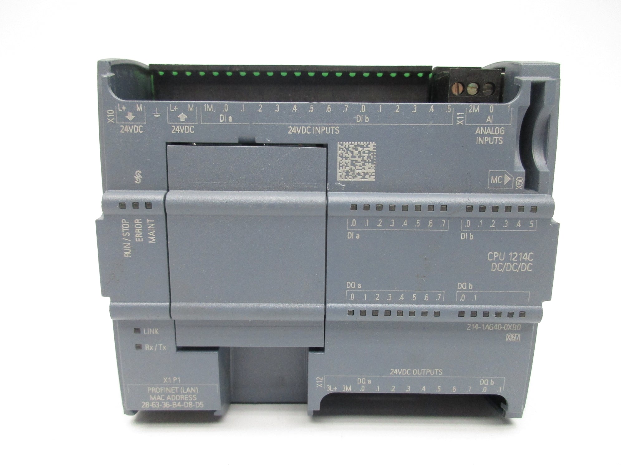 SIEMENS 6ES7 214-1AG40-0XB0 24VDC 1.5A NSNP