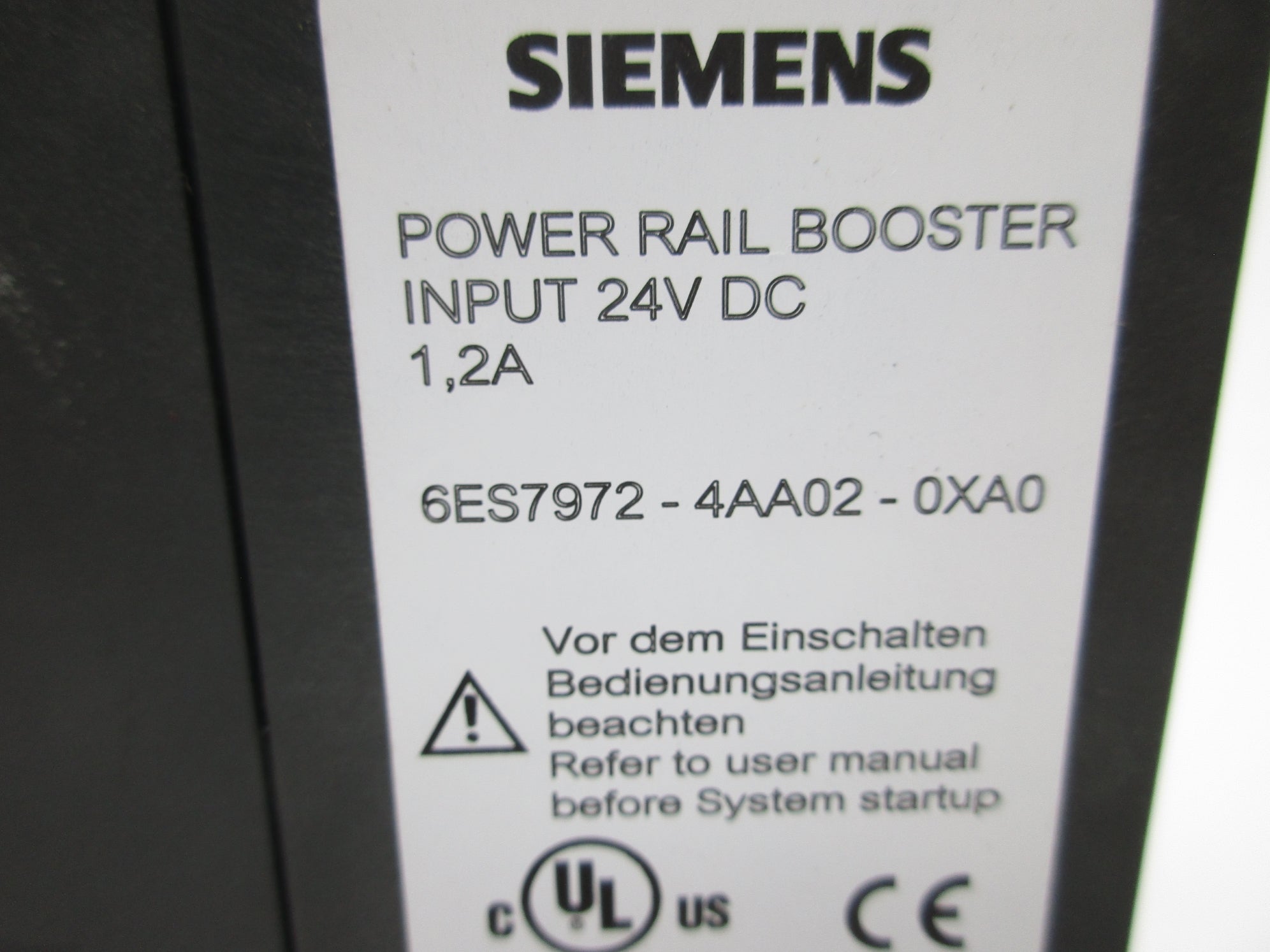 SIEMENS 6ES7972-4AA02-0XA0 24VDC 1.2A NSNP