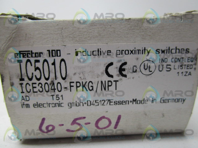 IFM EFECTOR IC5010  NSMP