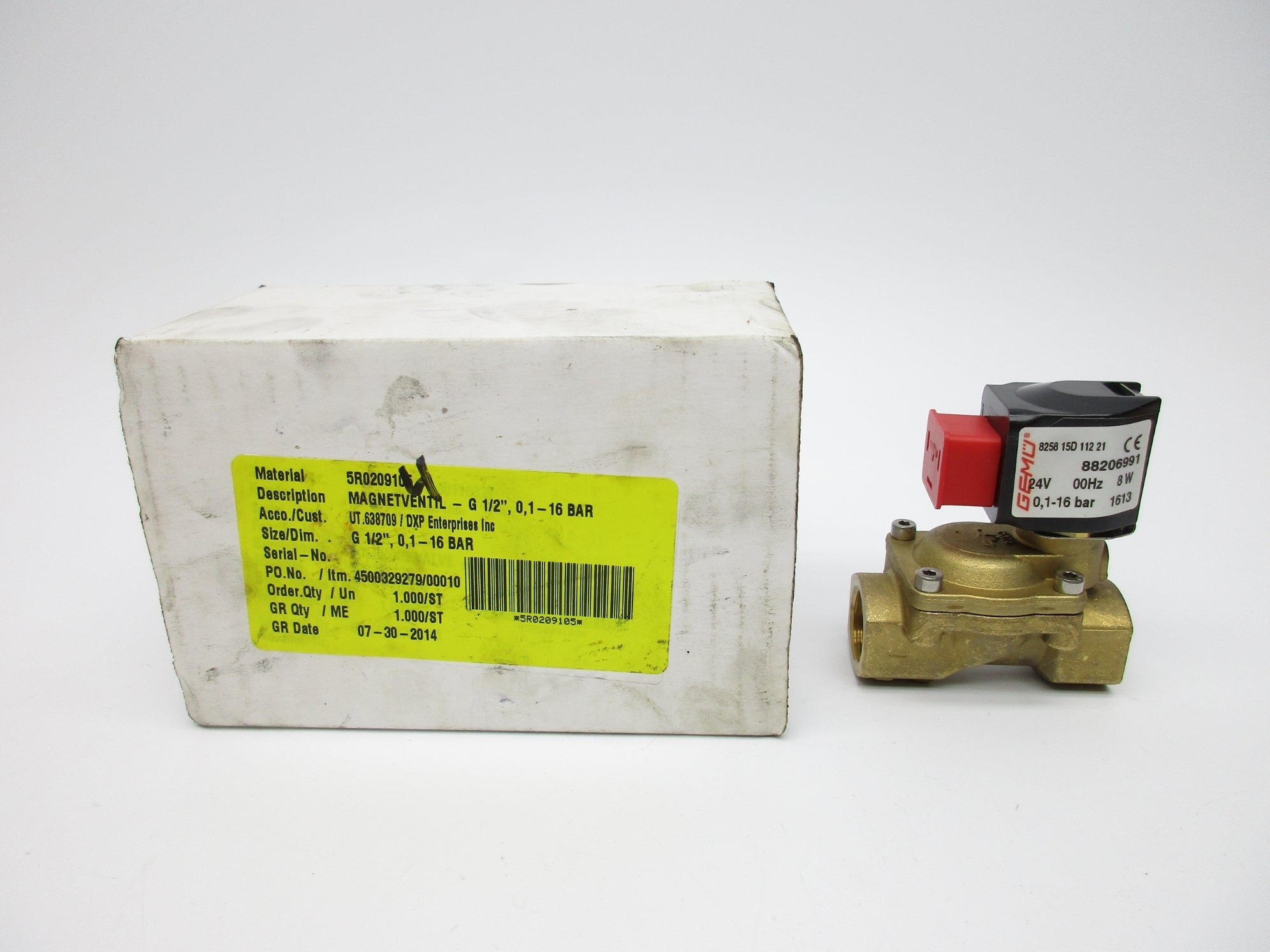GEMU 825815D11221 88206991 24V NSMP