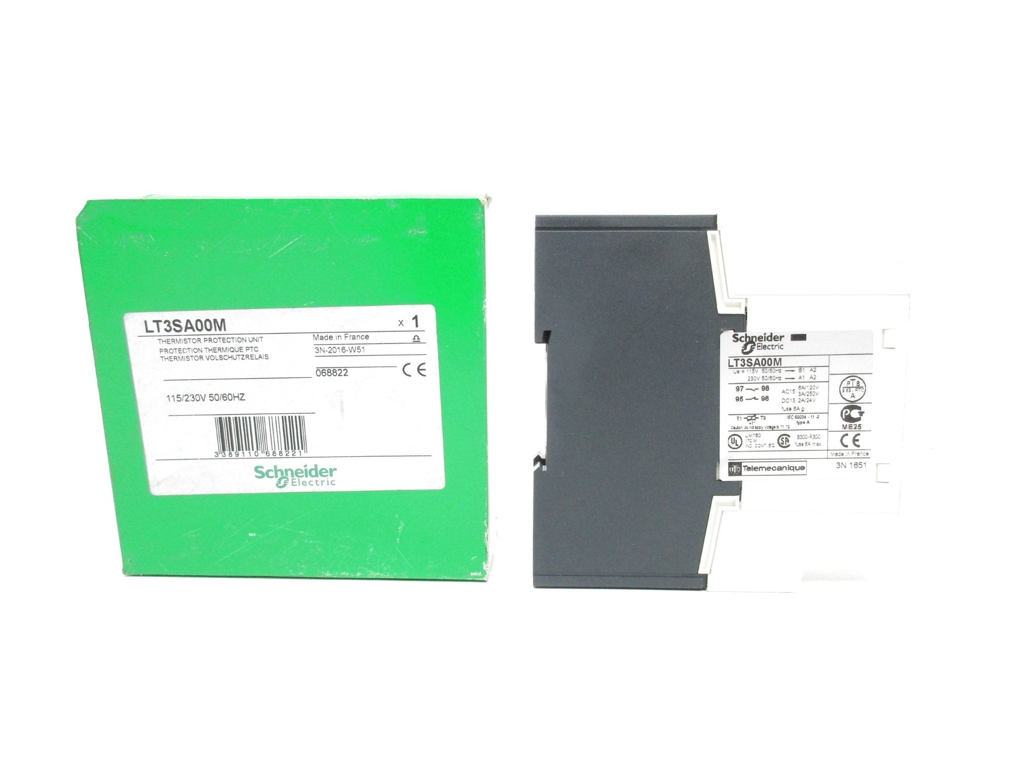 SCHNEIDER LT3SA00M 115/230V 6A NSMP