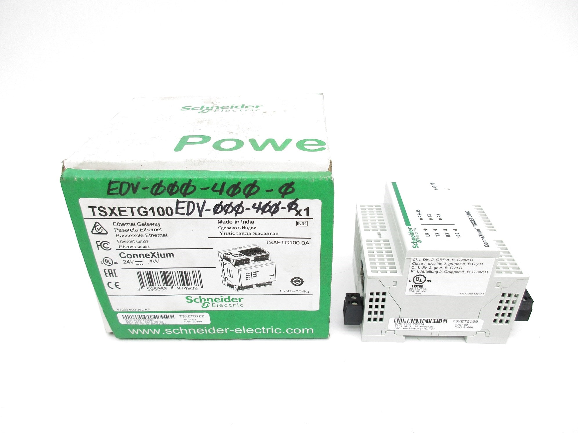 SCHNEIDER ELECTRIC TSXETG100 24V NSMP