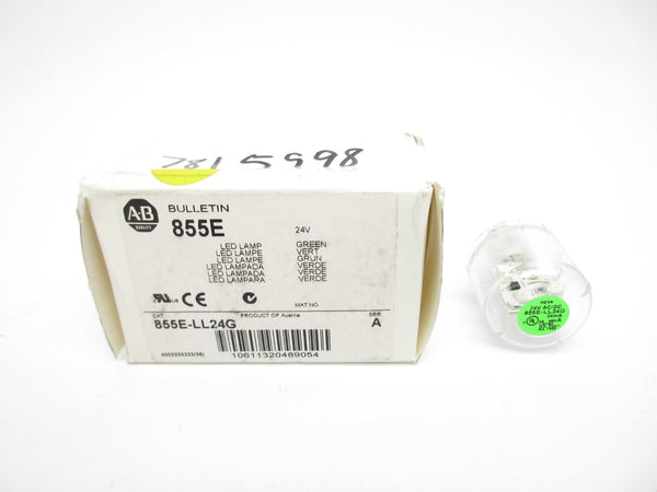 ALLEN BRADLEY 855E-LL24G SER. A 24V (WH) NSMP