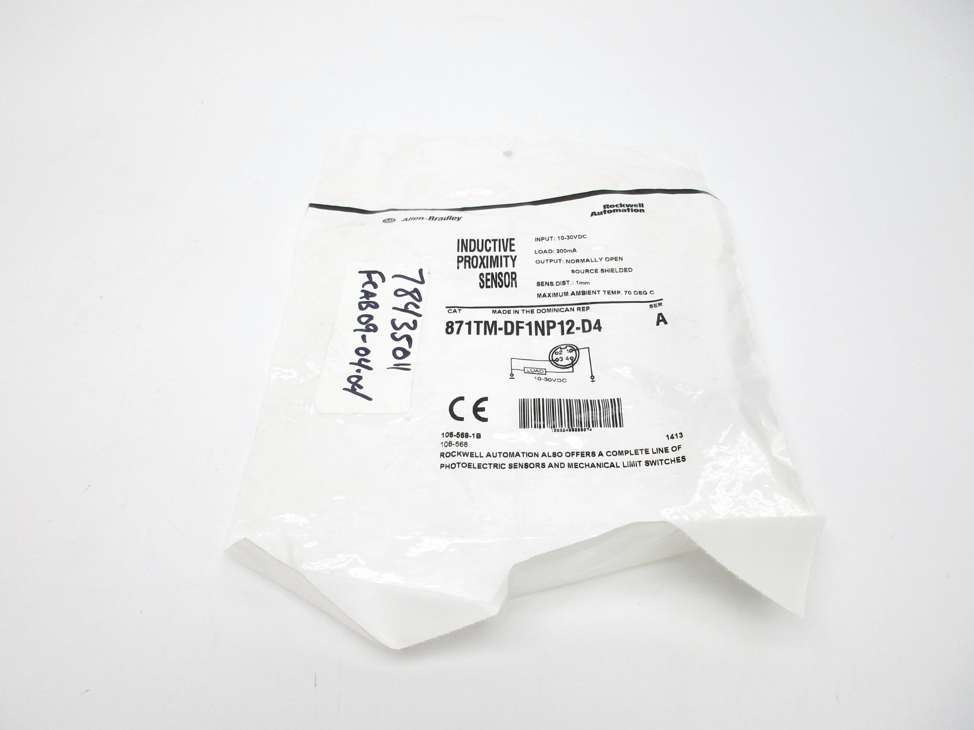 INDUSTRIAL SPARE PART 871TM-DF1NP12-D4 SER. A NSMP