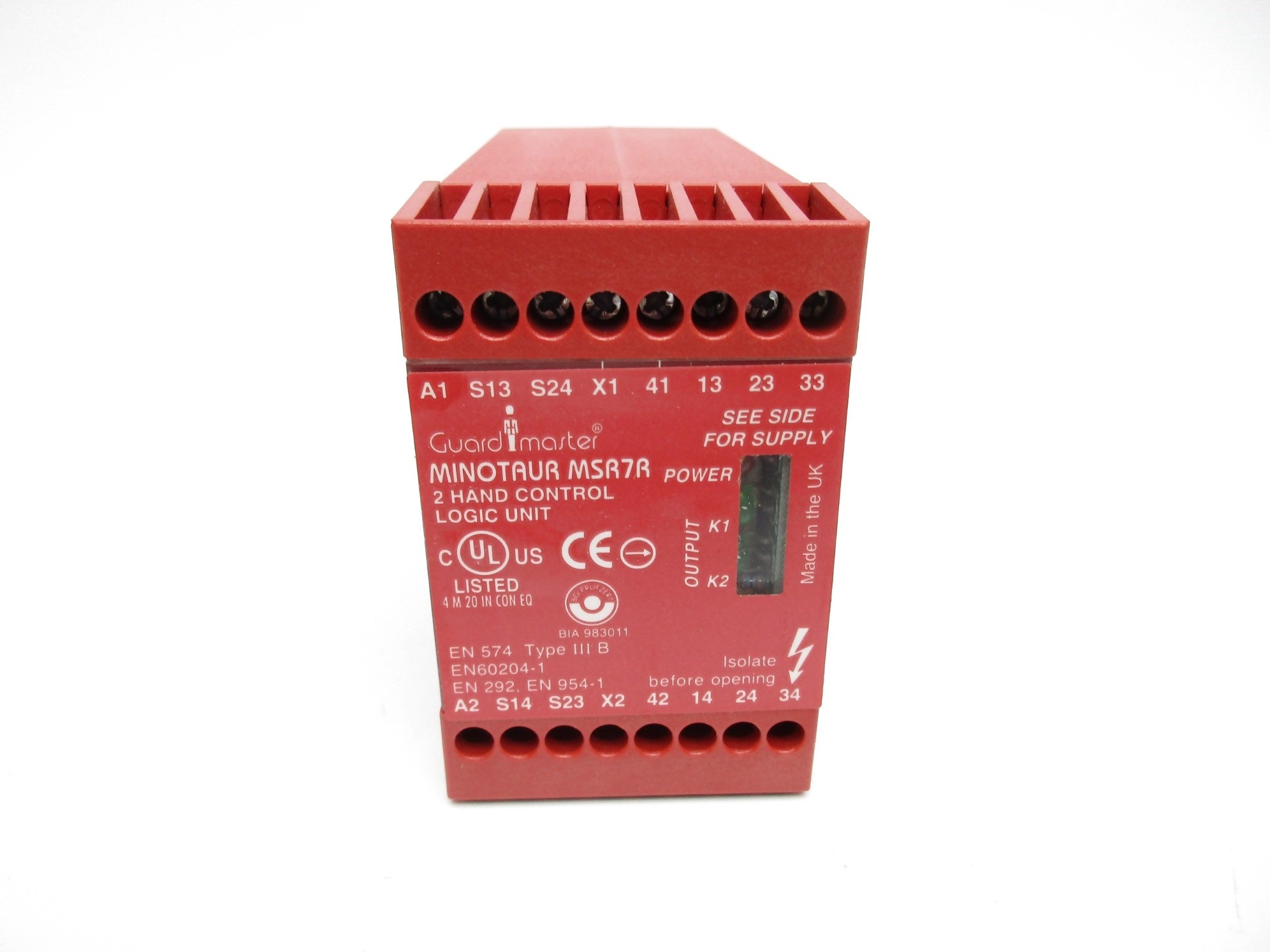 ALLEN BRADLEY 440R-D23021 SER. A 24VAC/DC (WH) NSMP