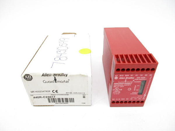 ALLEN BRADLEY 440R-C23017 SER. B 24VAC/DC (WH) NSMP