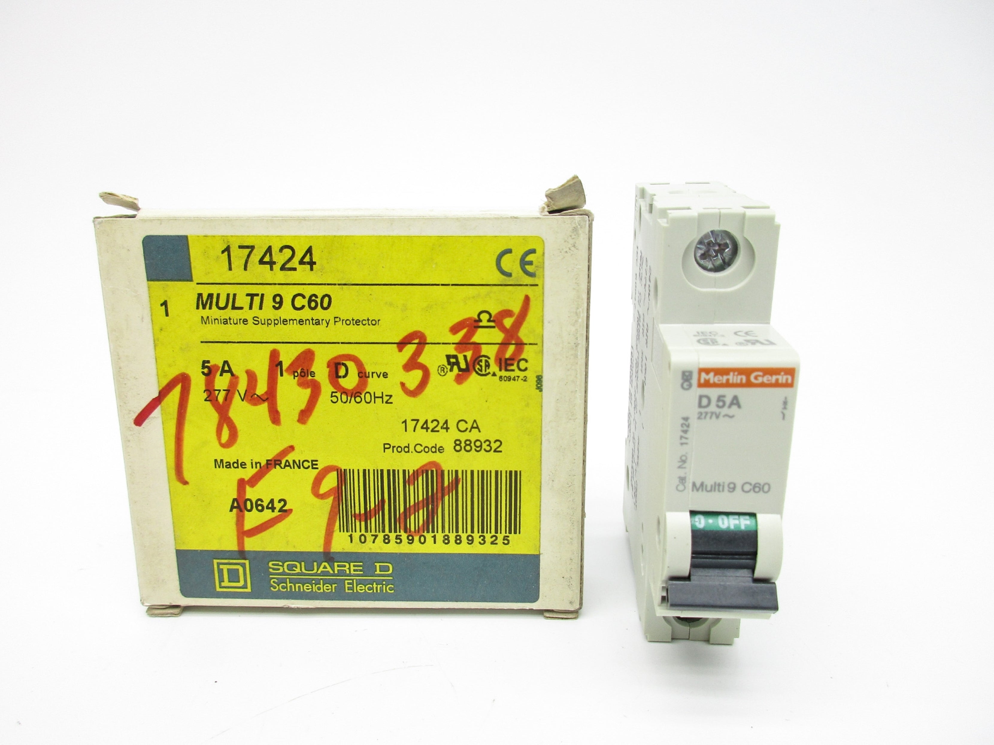 SQUARE D 17424 5A 277V NSMP