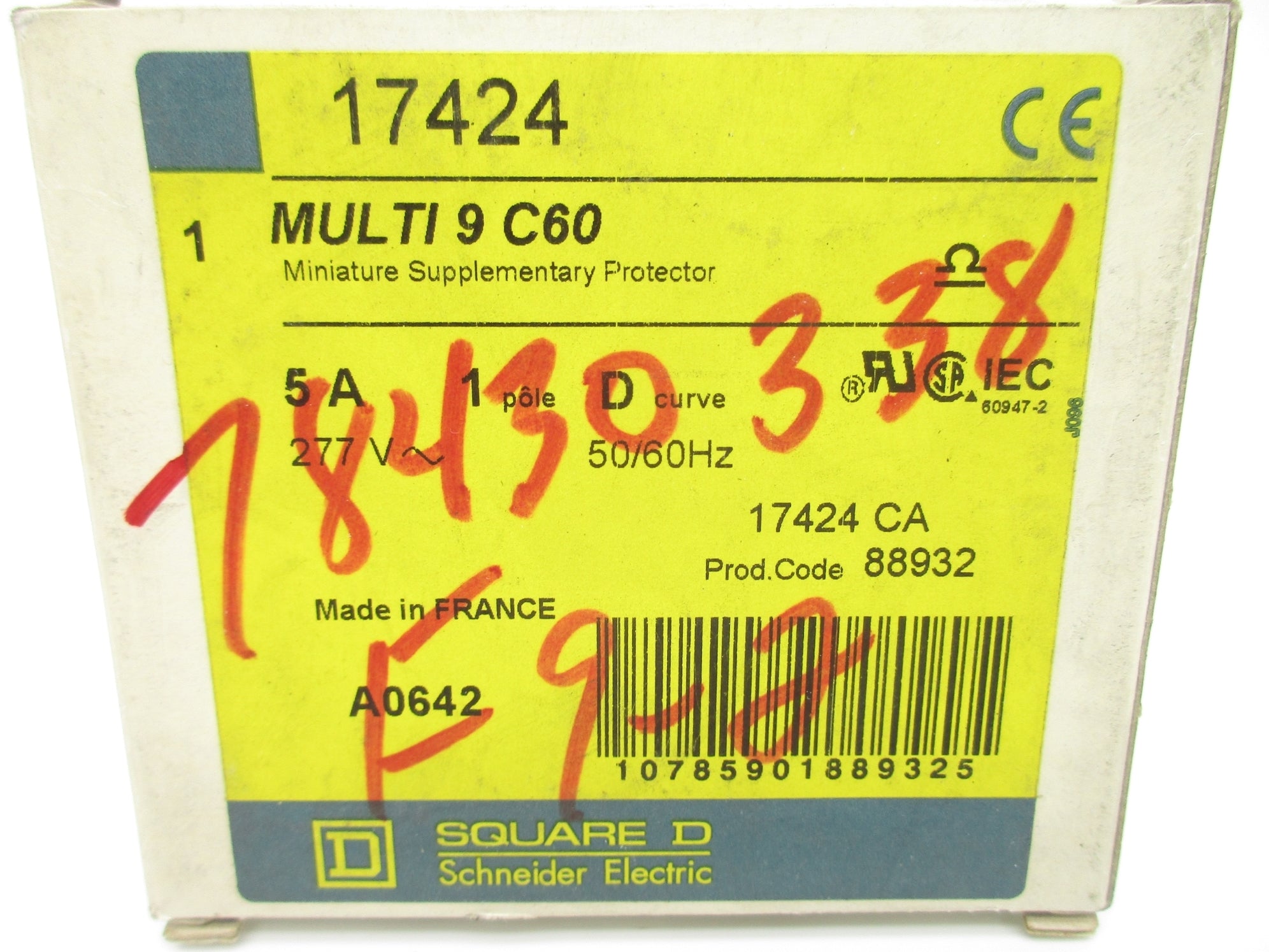 SQUARE D 17424 5A 277V NSMP