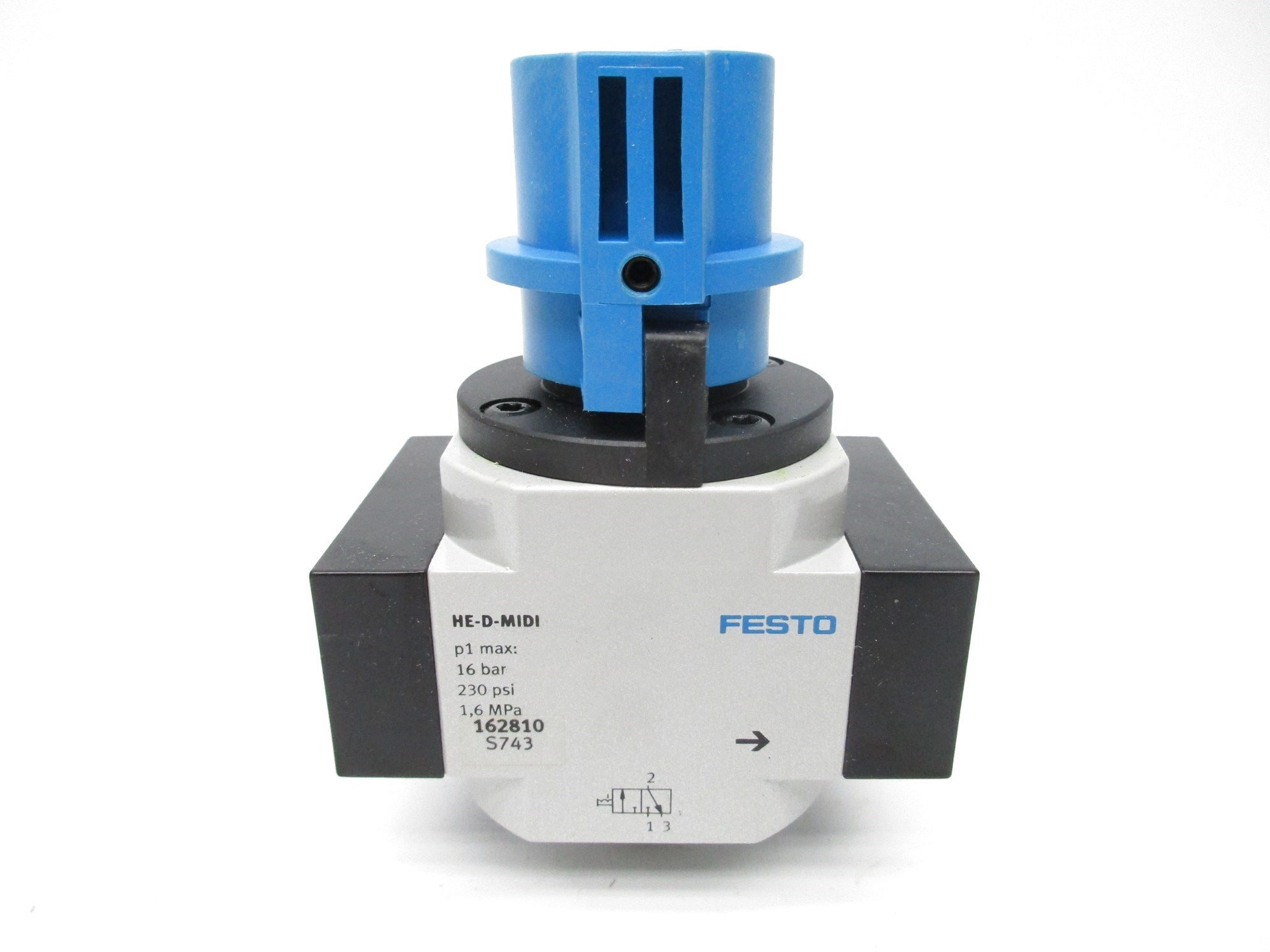 FESTO HE-1/2-D-MIDI 162810 230PSI NSMP