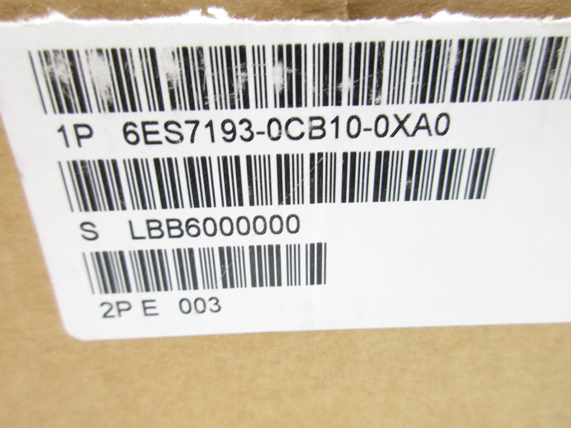 SIEMENS 6ES7193-0CB10-0XA0 NSMP