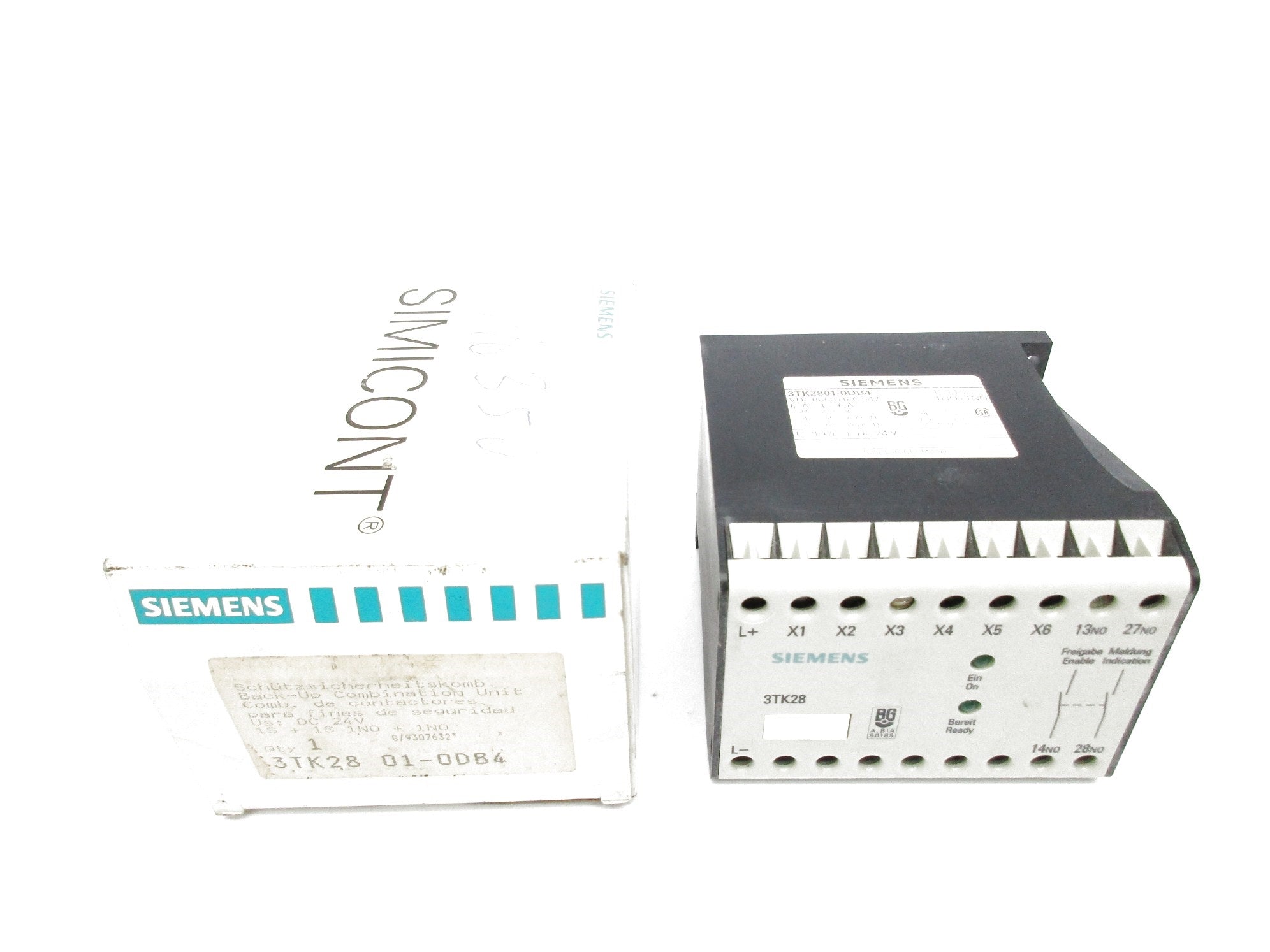 SIEMENS 3TK2801-0DB4 24VDC 6A NSMP