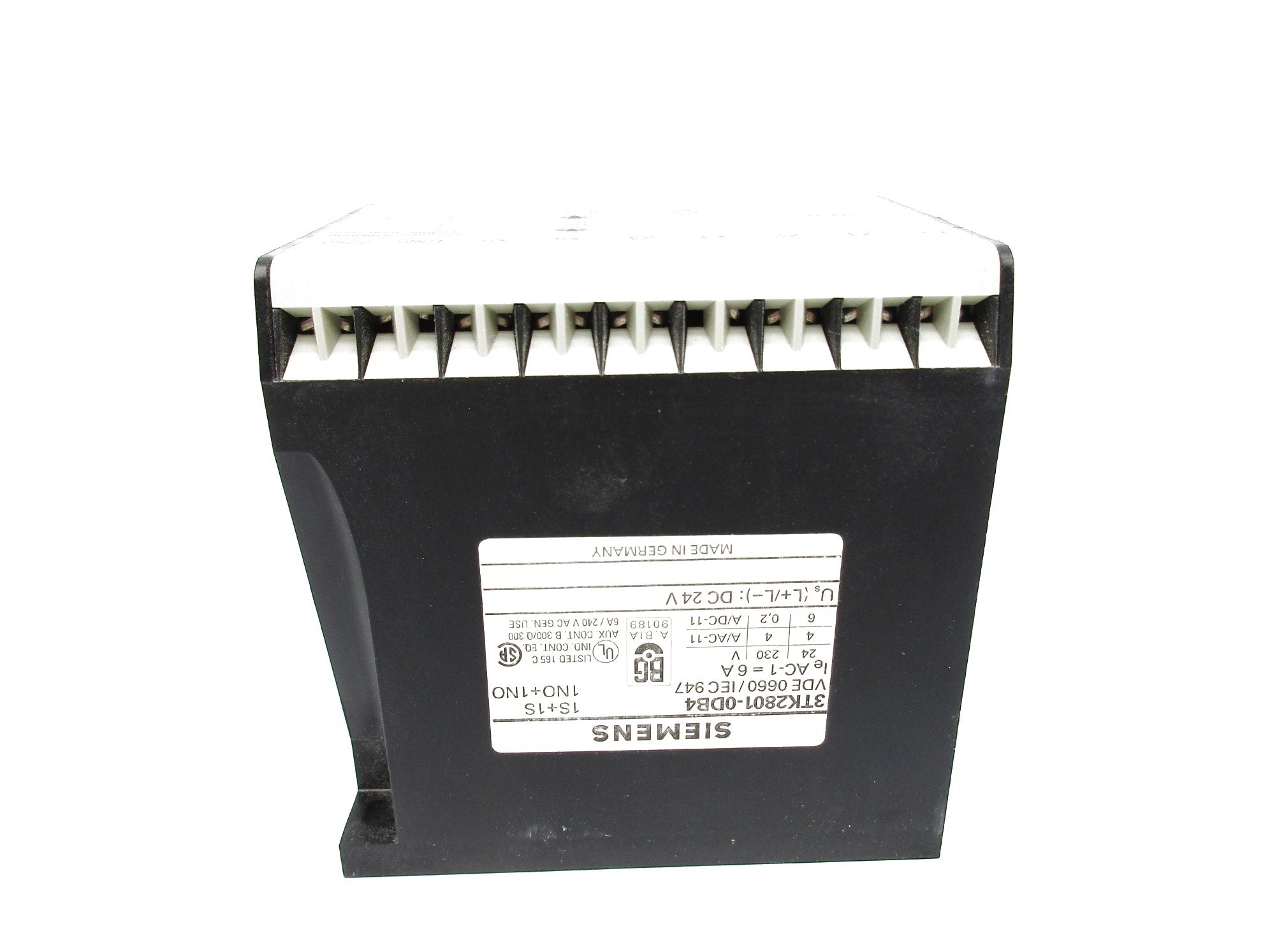 SIEMENS 3TK2801-0DB4 24VDC 6A NSMP