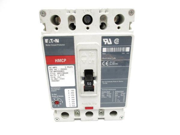 EATON HMCP050K2C 600VAC 50A (GREY) NSNP