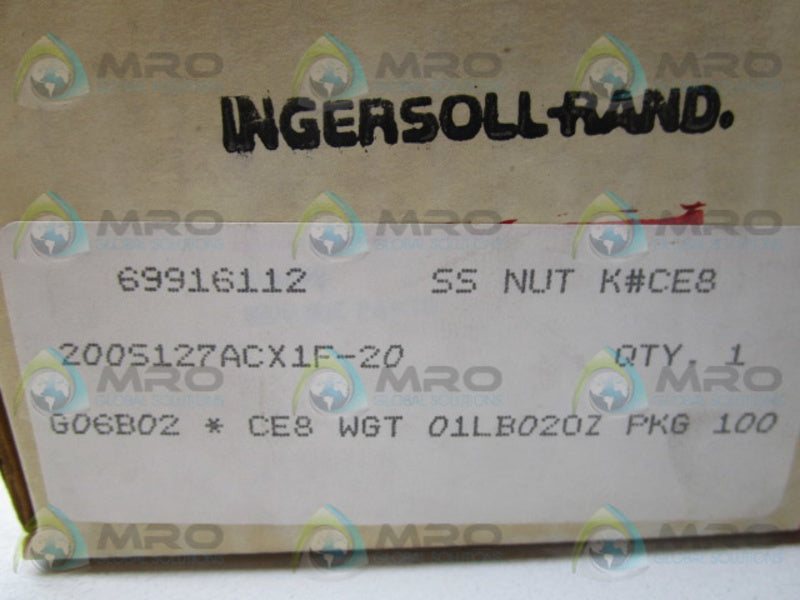 INGERSOLL RAND 200S127ACX1F-20  NSMP