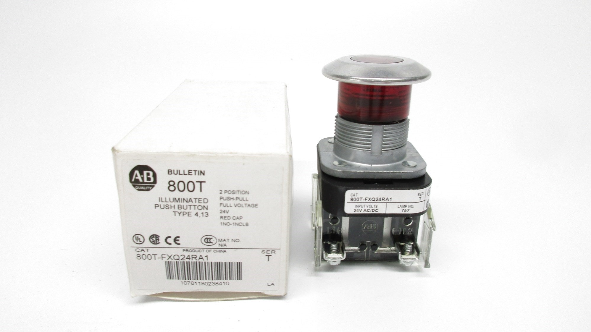 INDUSTRIAL SPARE PART 800T-FXQ24RA1 SER. T 24VAC/DC (WH) NSMP