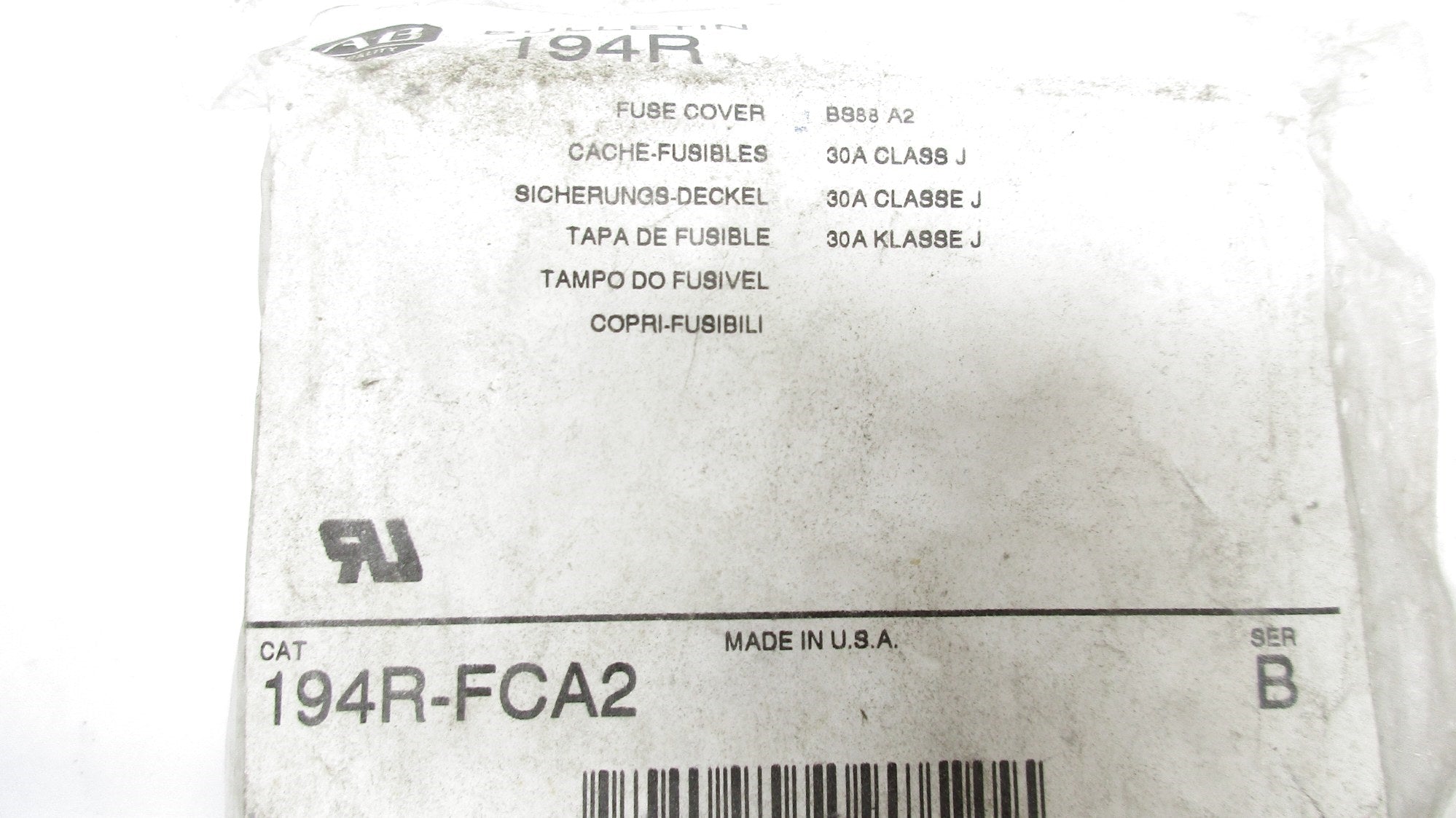 ALLEN BRADLEY 194R-FCA2 SER. B NSMP