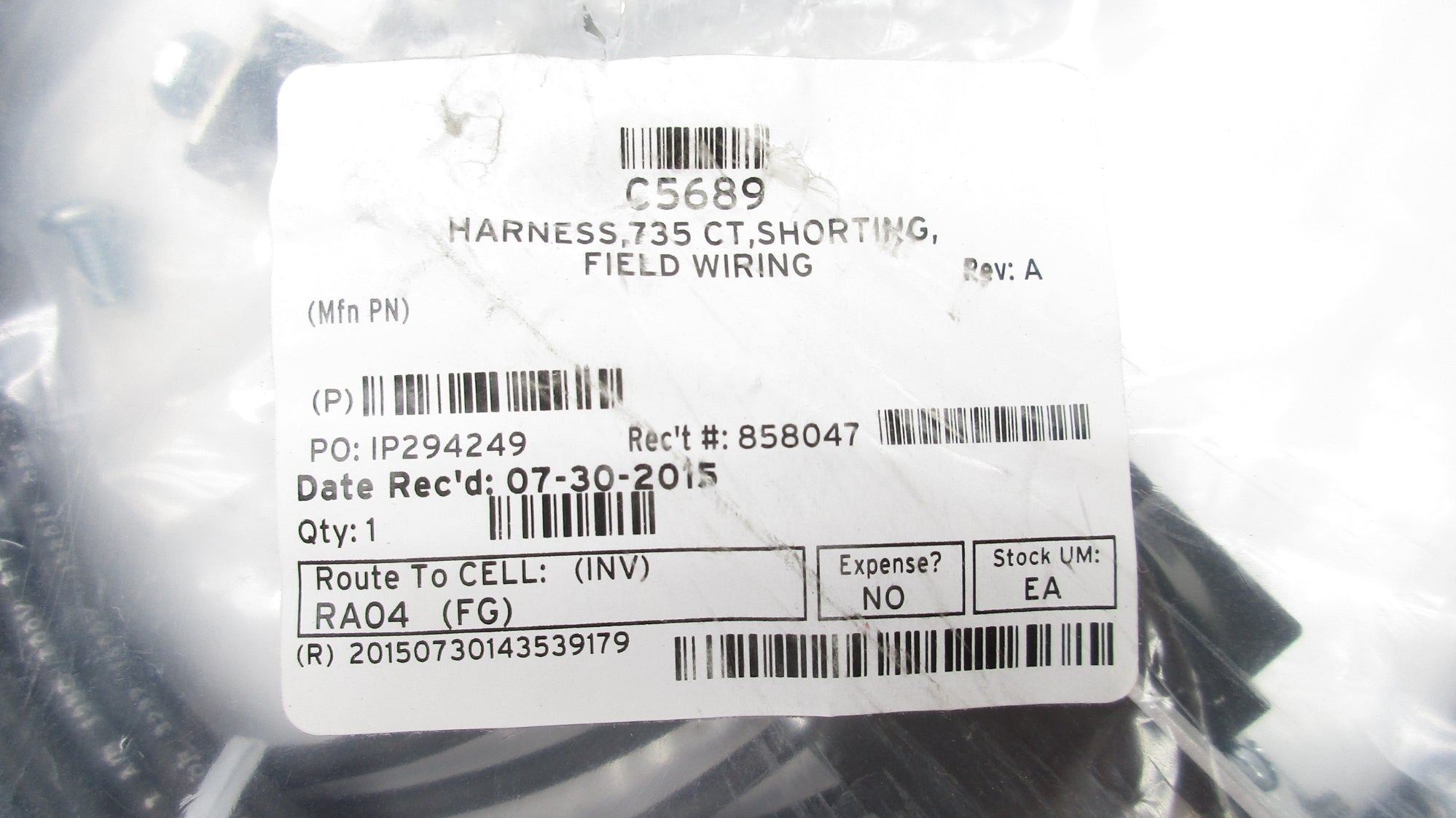 CONNECTOR CABLE C5689 NSMP