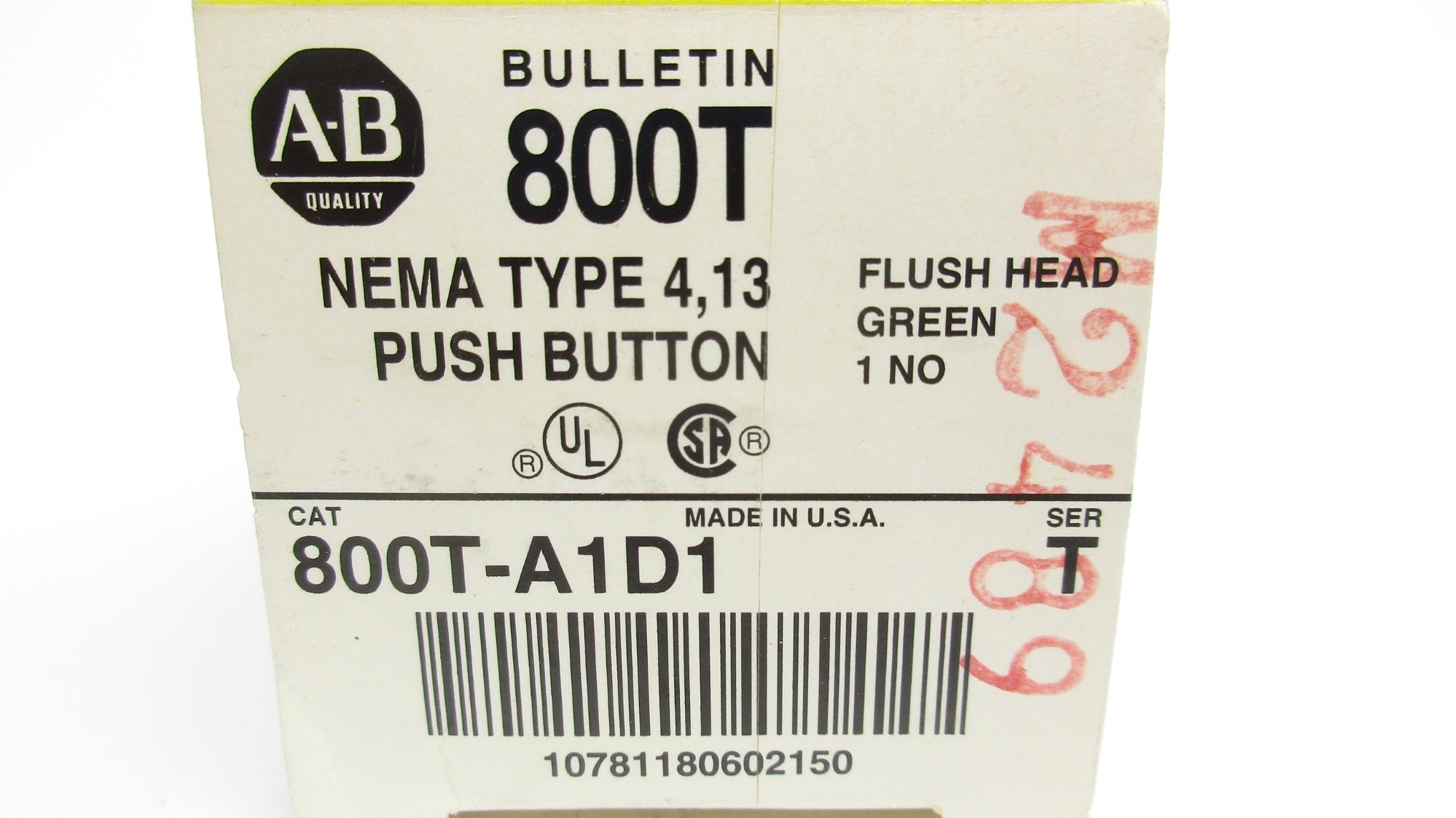 INDUSTRIAL SPARE PART 800T-A1D1 SER. T (BK/YL) NSMP