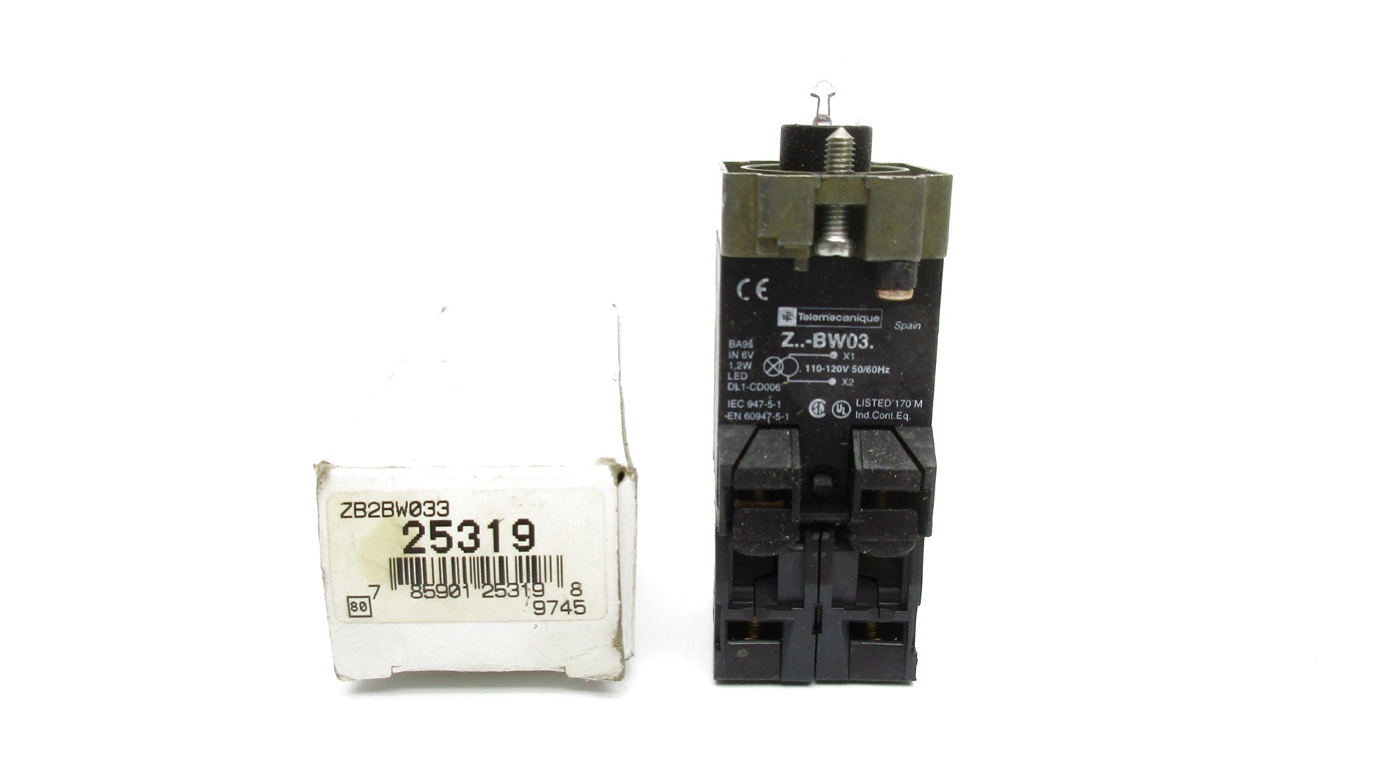 TELEMECANIQUE ZB2BW033 NSMP