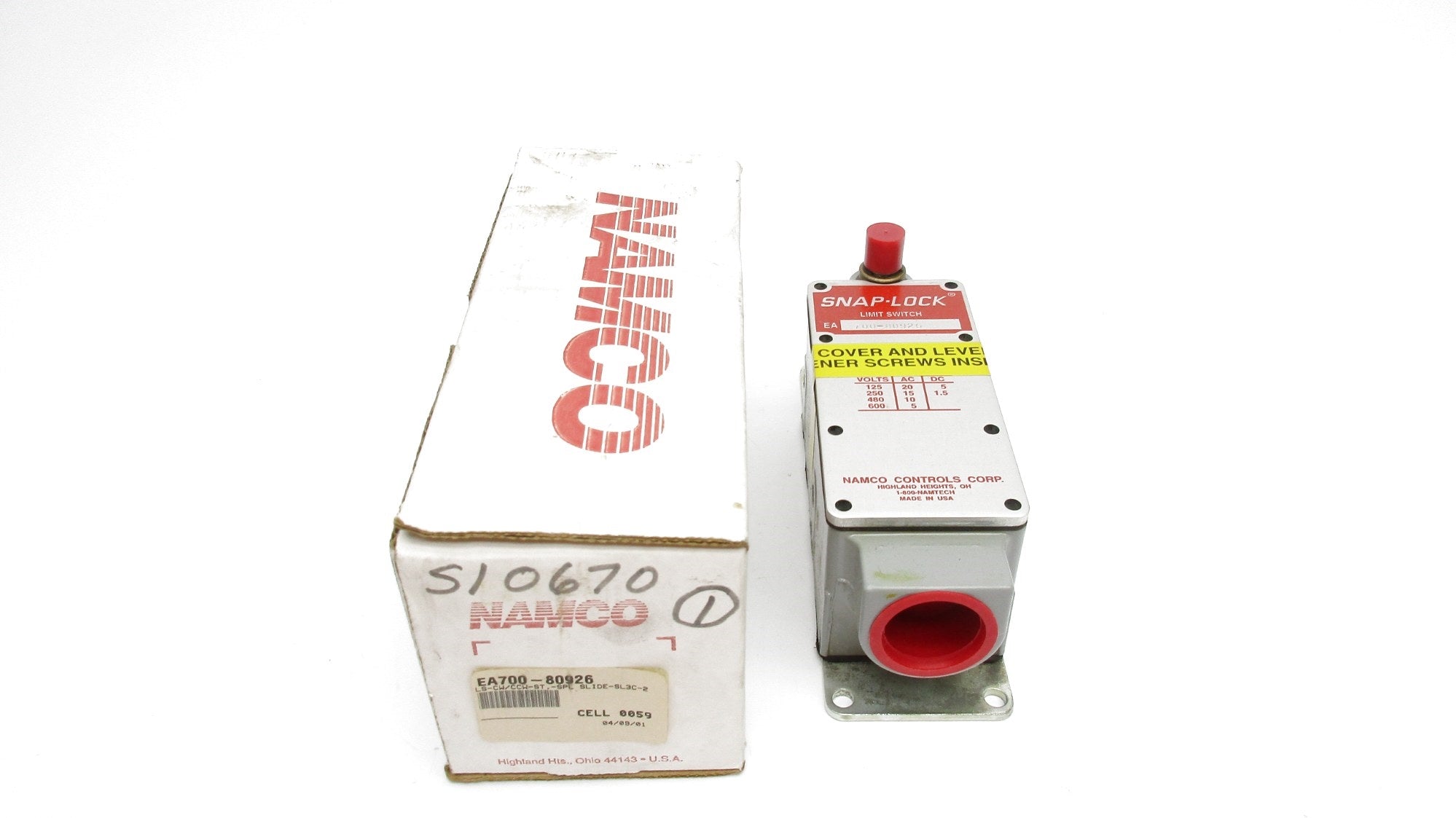 NAMCO EA700-80926 600V NSMP