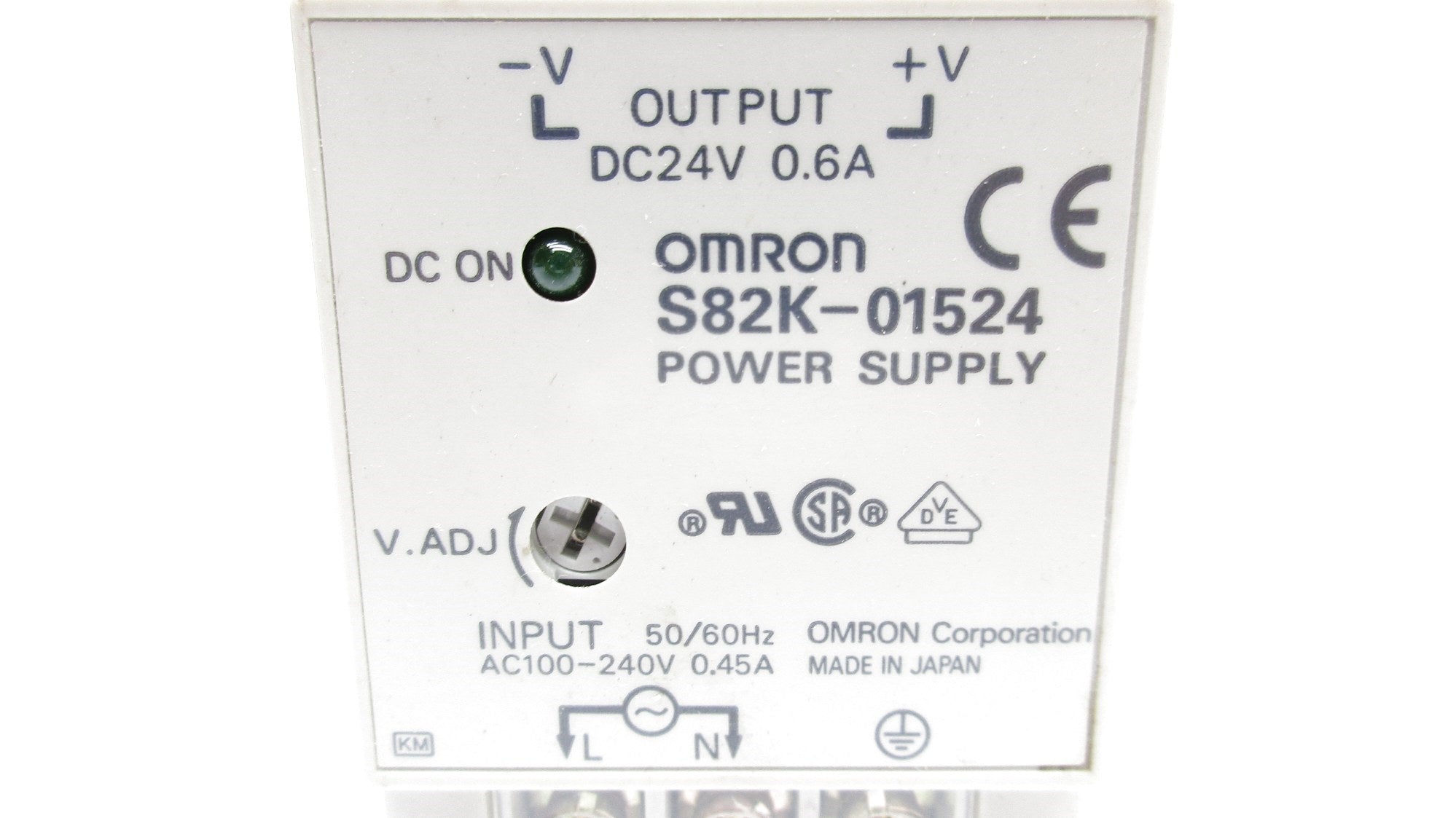 OMRON S82K-01524 100-240VAC 0.45A NSNP