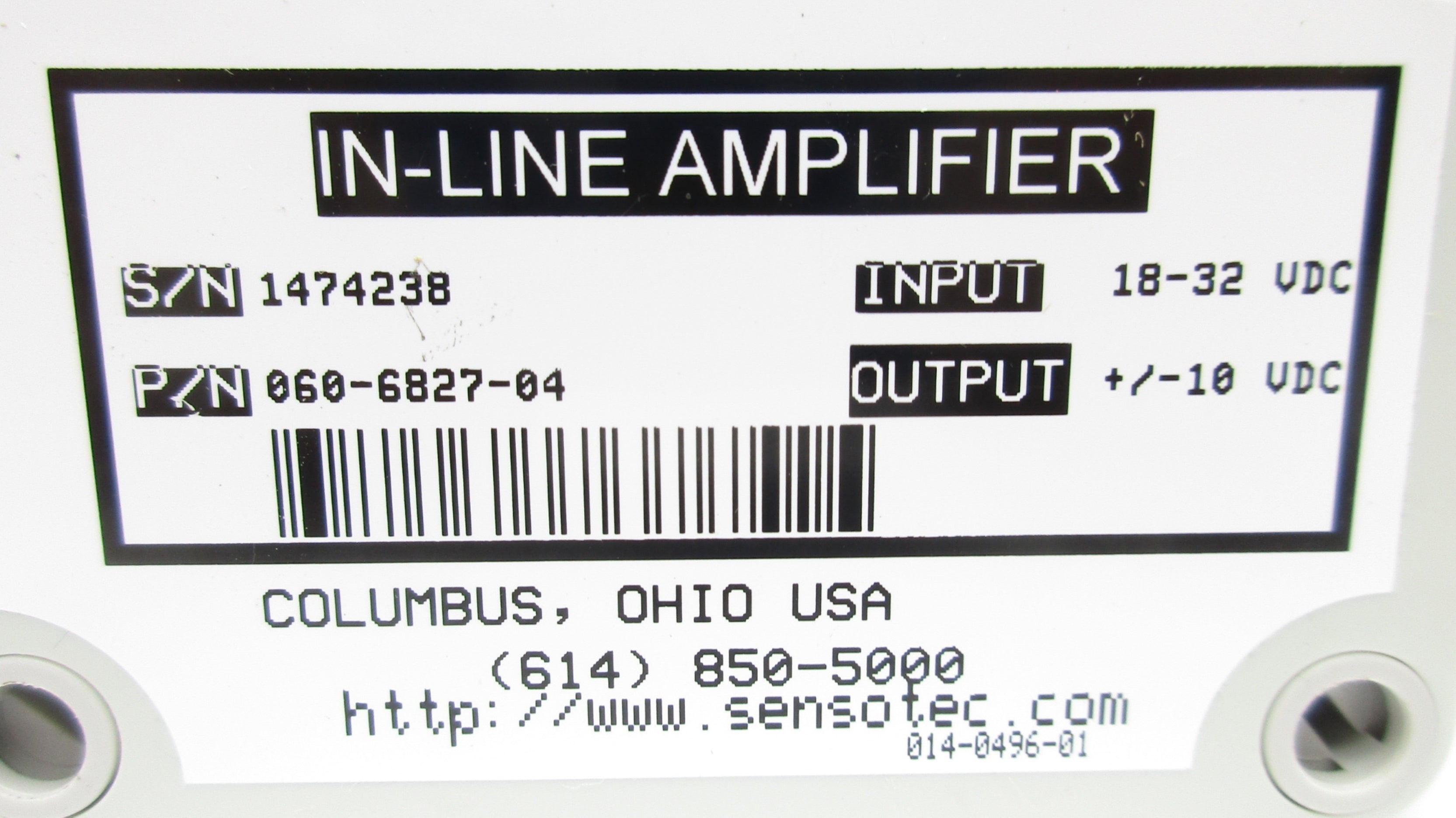 HONEYWELL 060-6827-04 18-32VDC NSNP