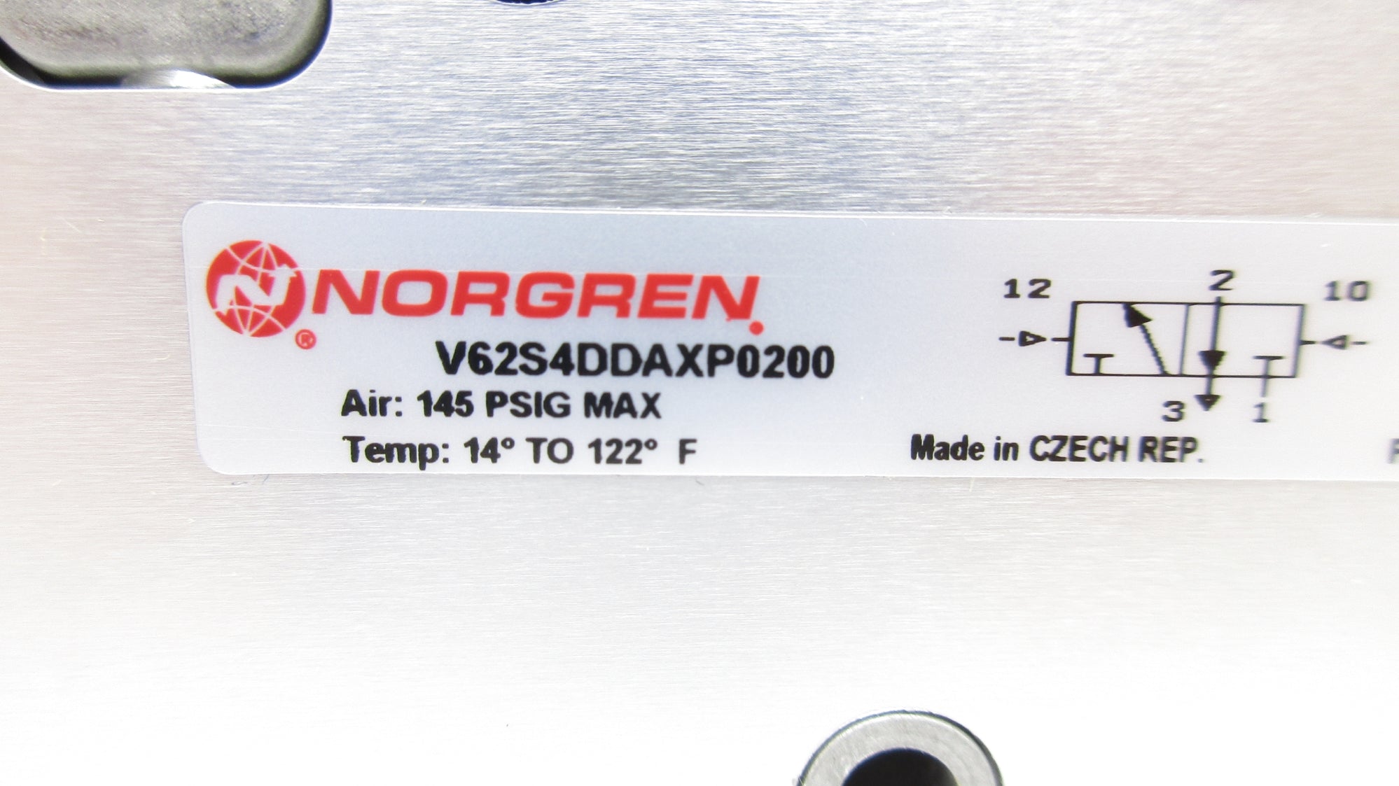 NORGREN V62S4DDAXP0200 145PSIG NSMP
