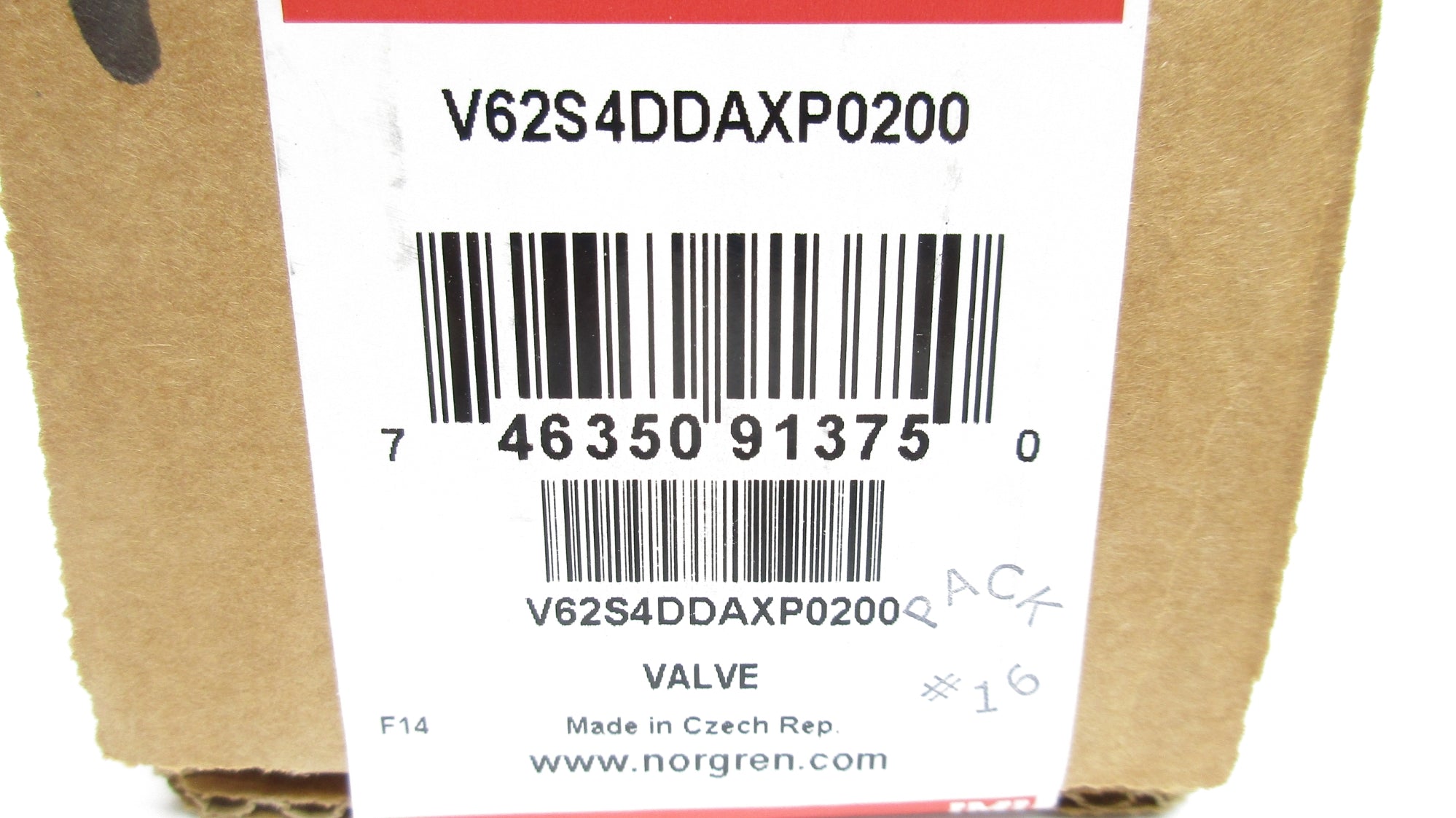 NORGREN V62S4DDAXP0200 145PSIG NSMP